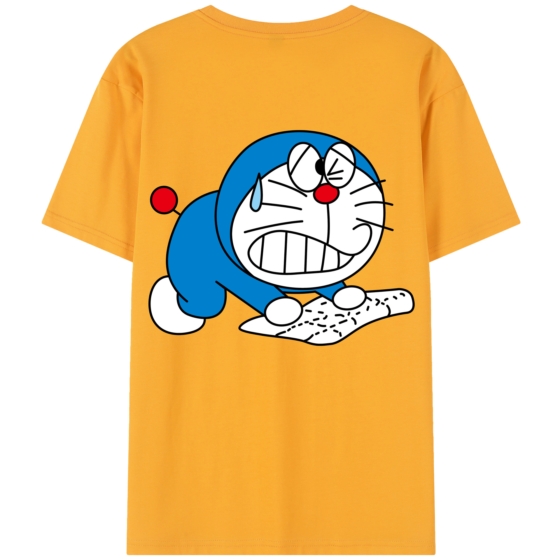 （画像用） ドラえもん Doraemon レディース半袖Tシャツ(バックプリント)