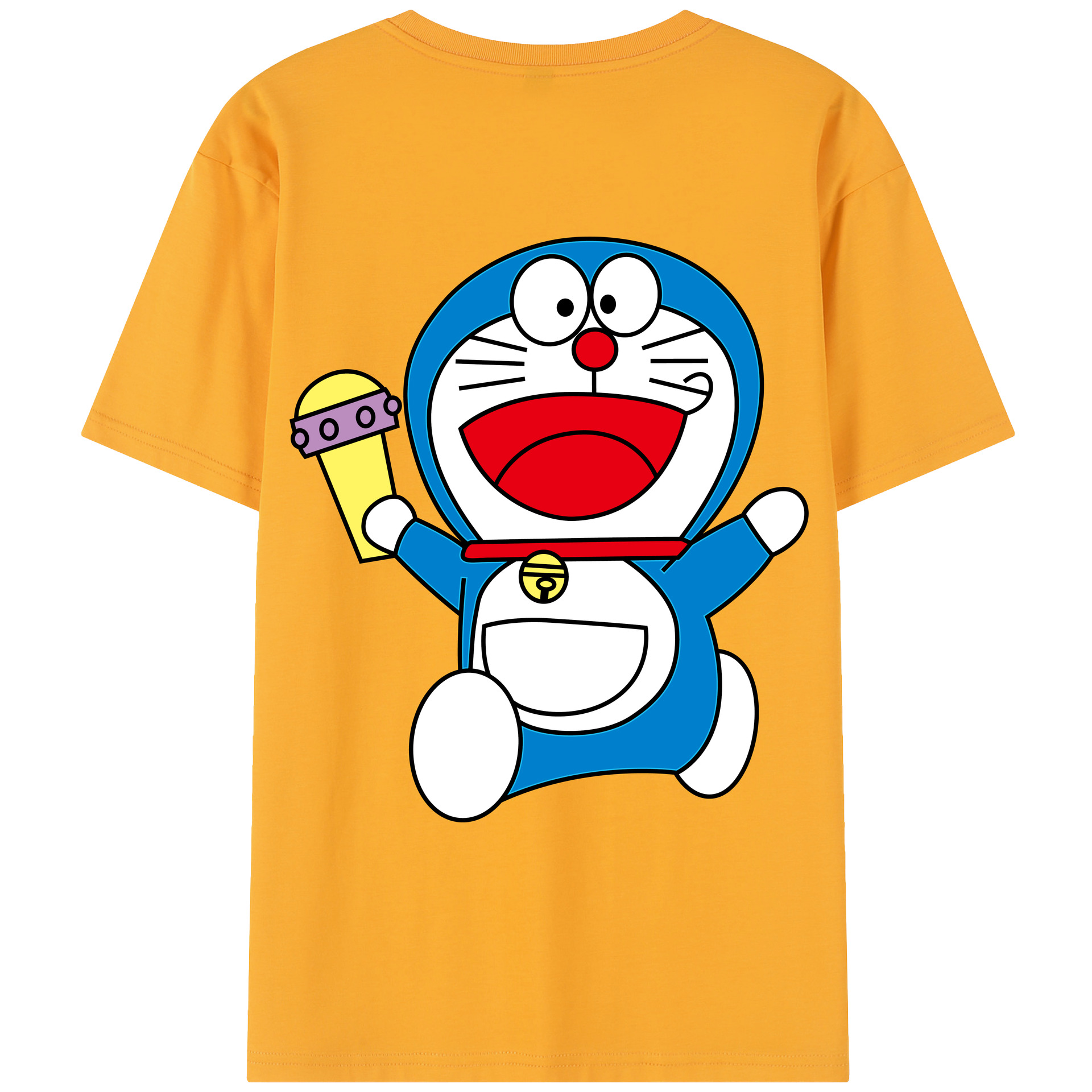 （画像用） ドラえもん Doraemon レディース半袖Tシャツ(バックプリント)