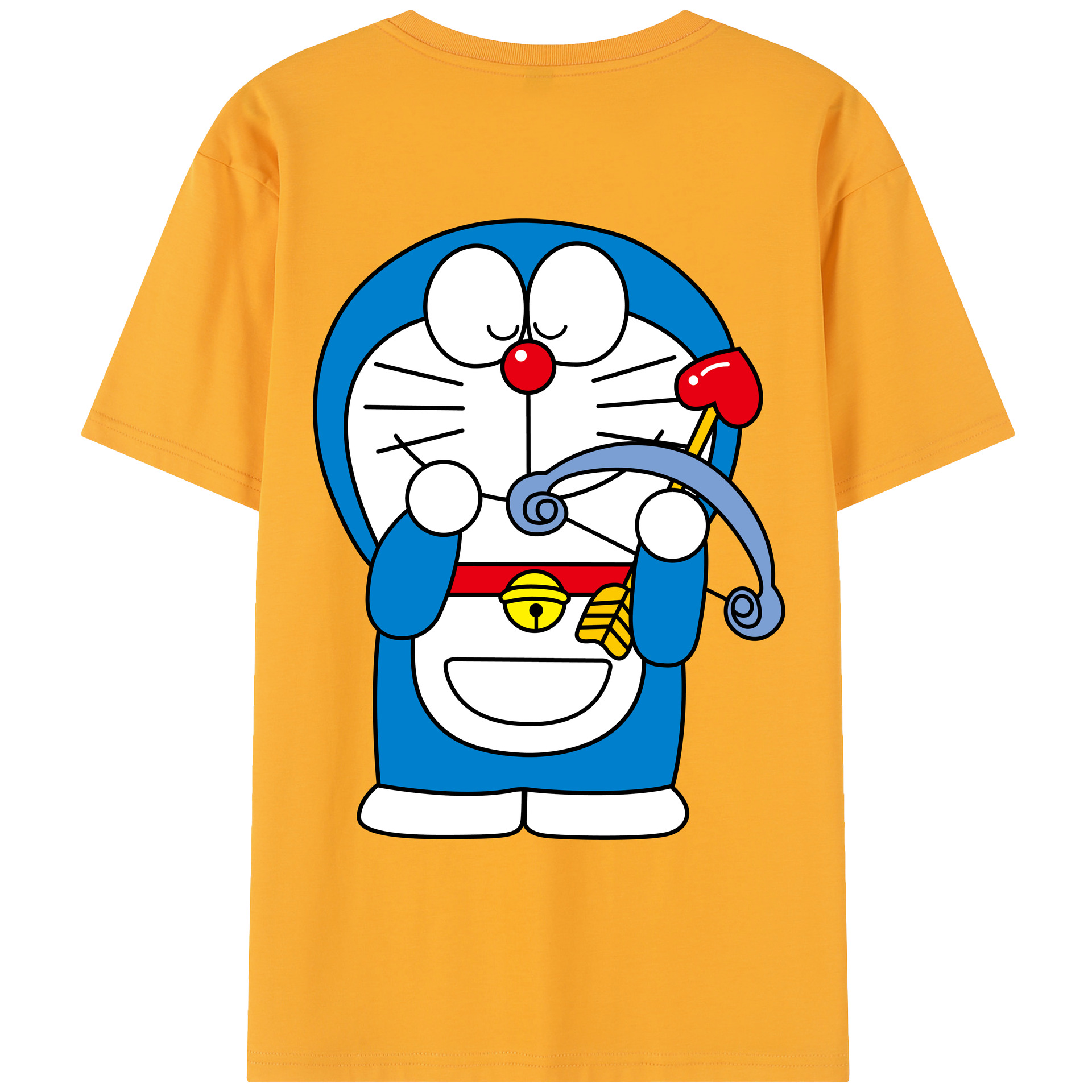 （画像用） ドラえもん Doraemon レディース半袖Tシャツ(バックプリント)