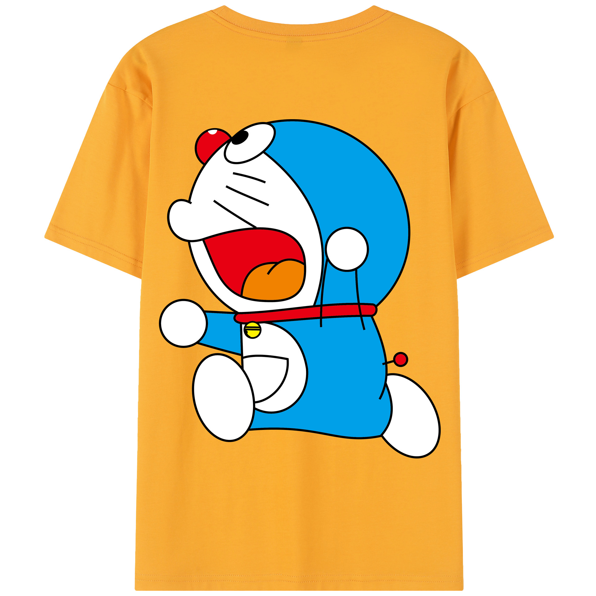 （画像用） ドラえもん Doraemon レディース半袖Tシャツ(バックプリント)