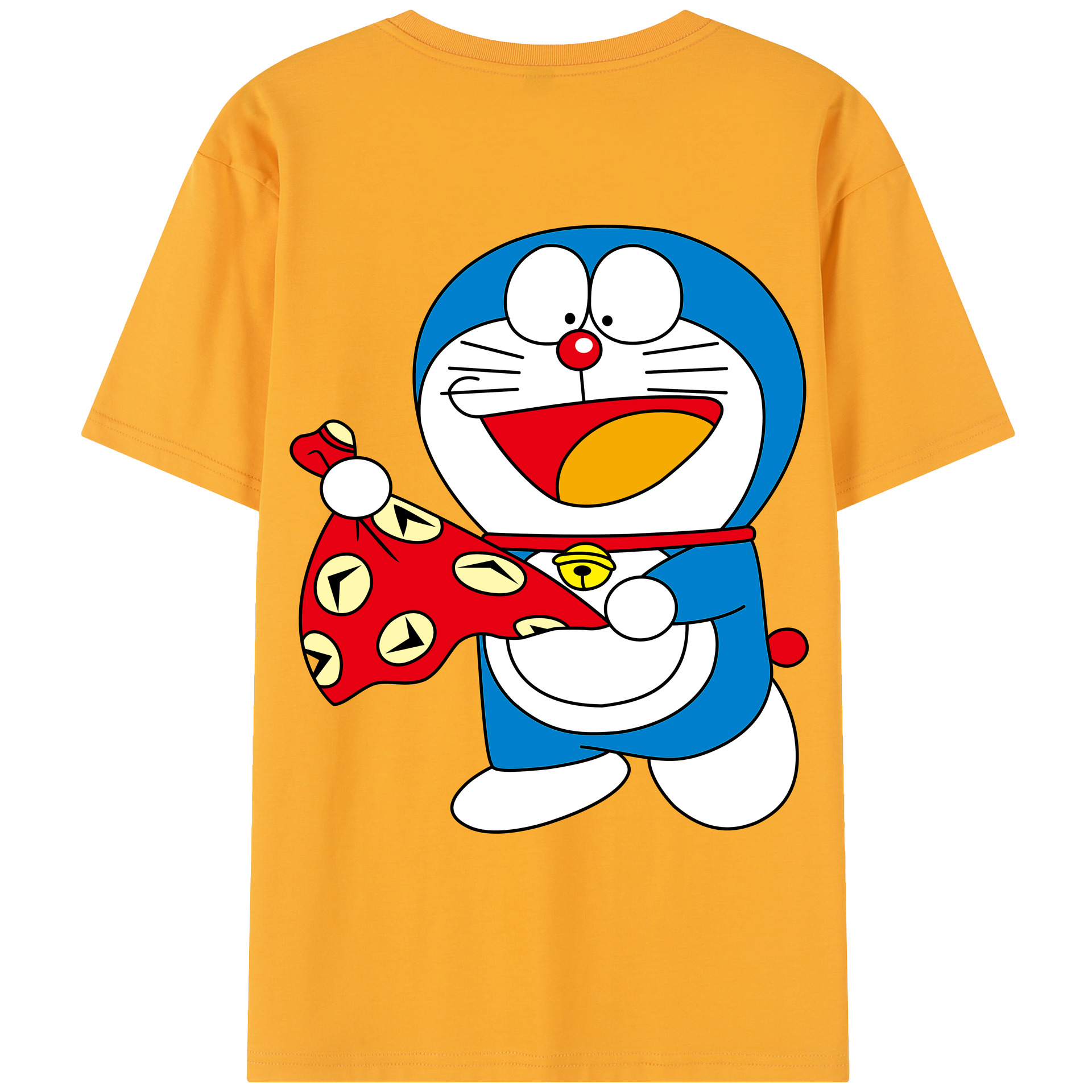 （画像用） ドラえもん Doraemon レディース半袖Tシャツ(バックプリント)