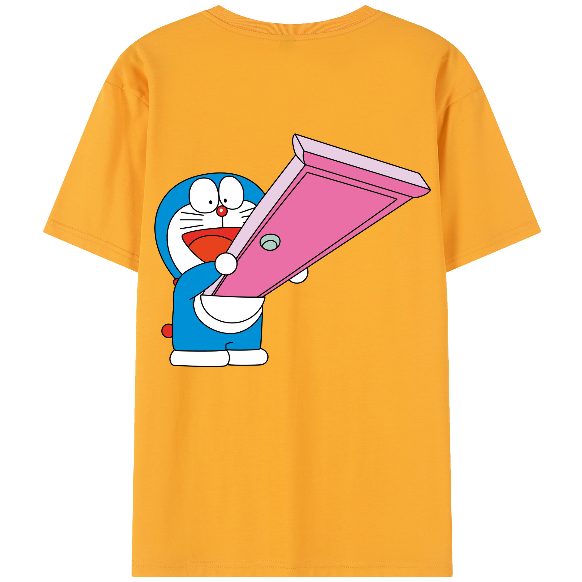 （画像用） ドラえもん Doraemon レディース半袖Tシャツ(バックプリント)