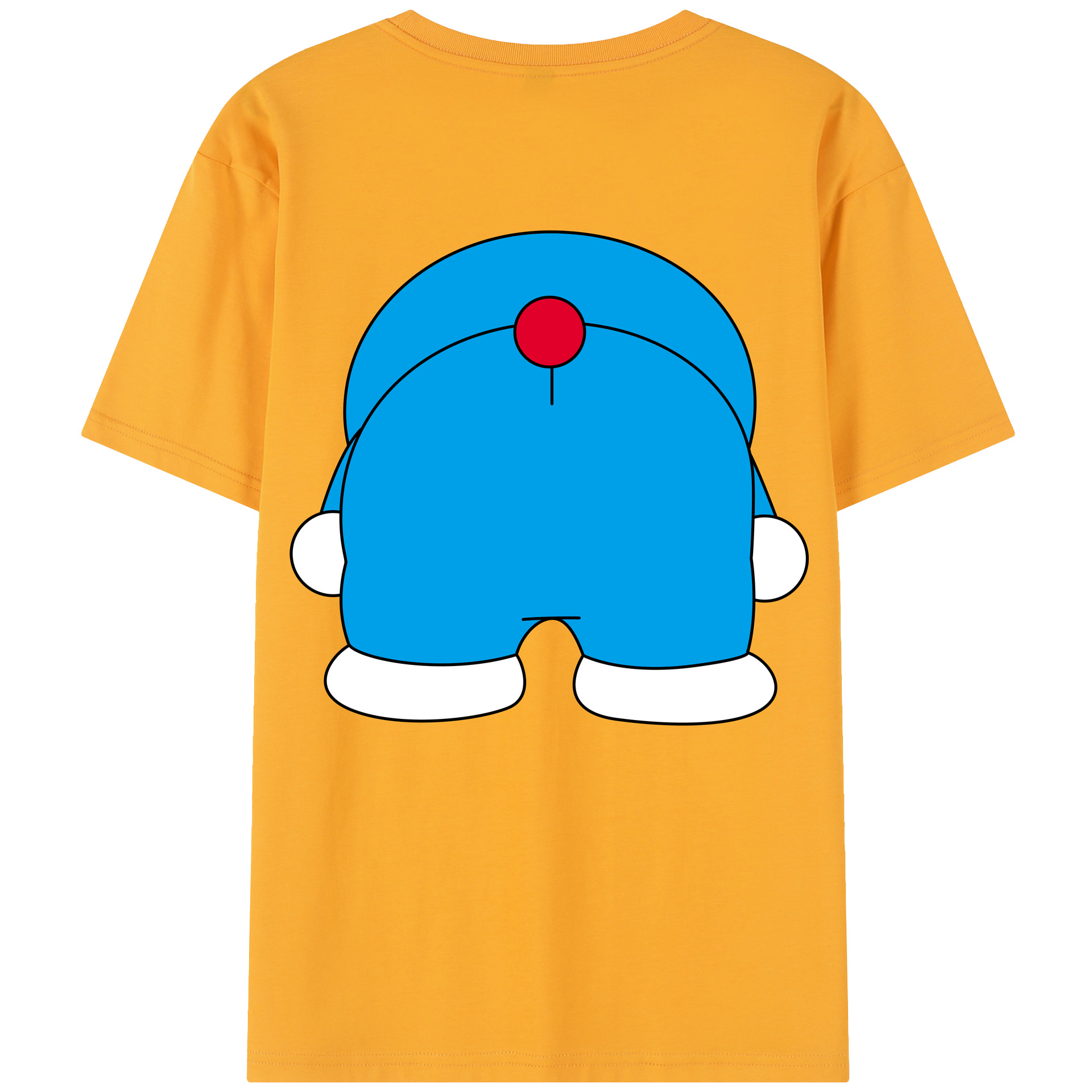 （画像用） ドラえもん Doraemon レディース半袖Tシャツ(バックプリント)