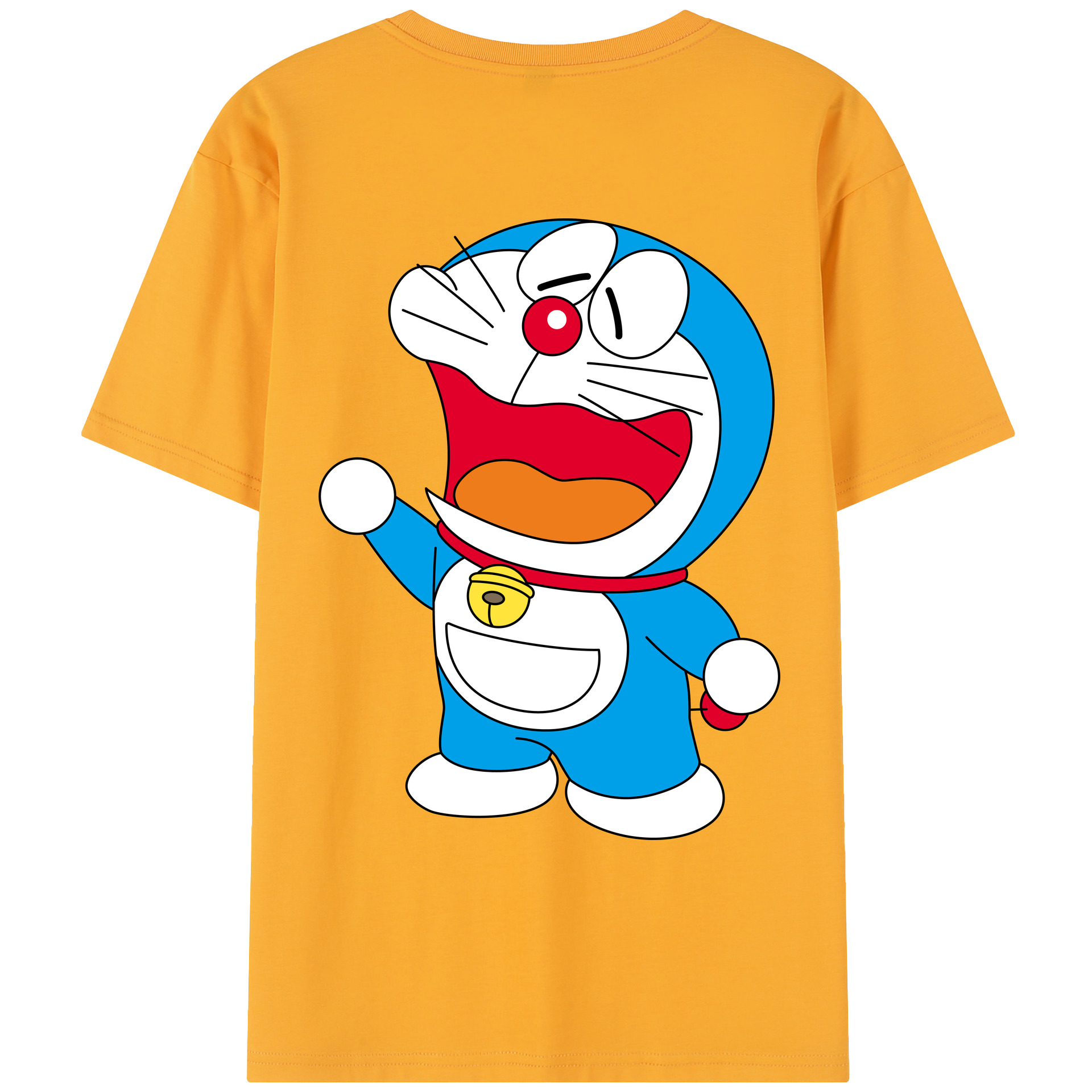 （画像用） ドラえもん Doraemon レディース半袖Tシャツ(バックプリント)