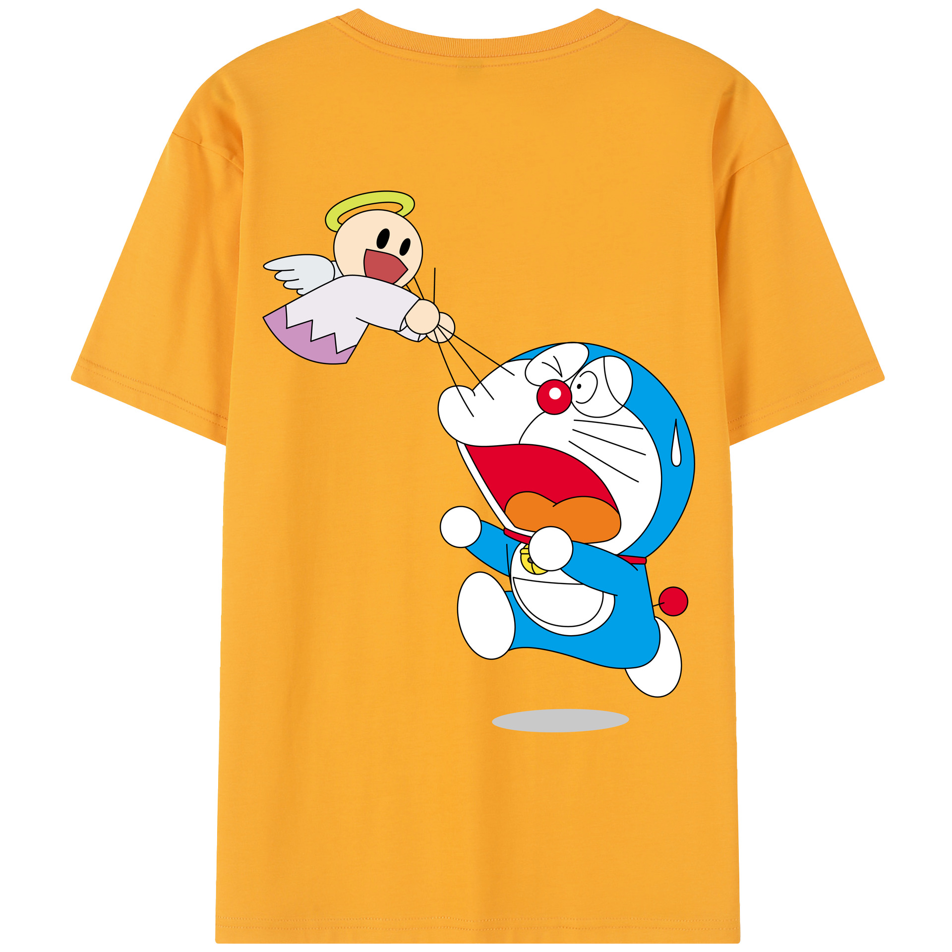 （画像用） ドラえもん Doraemon レディース半袖Tシャツ(バックプリント)