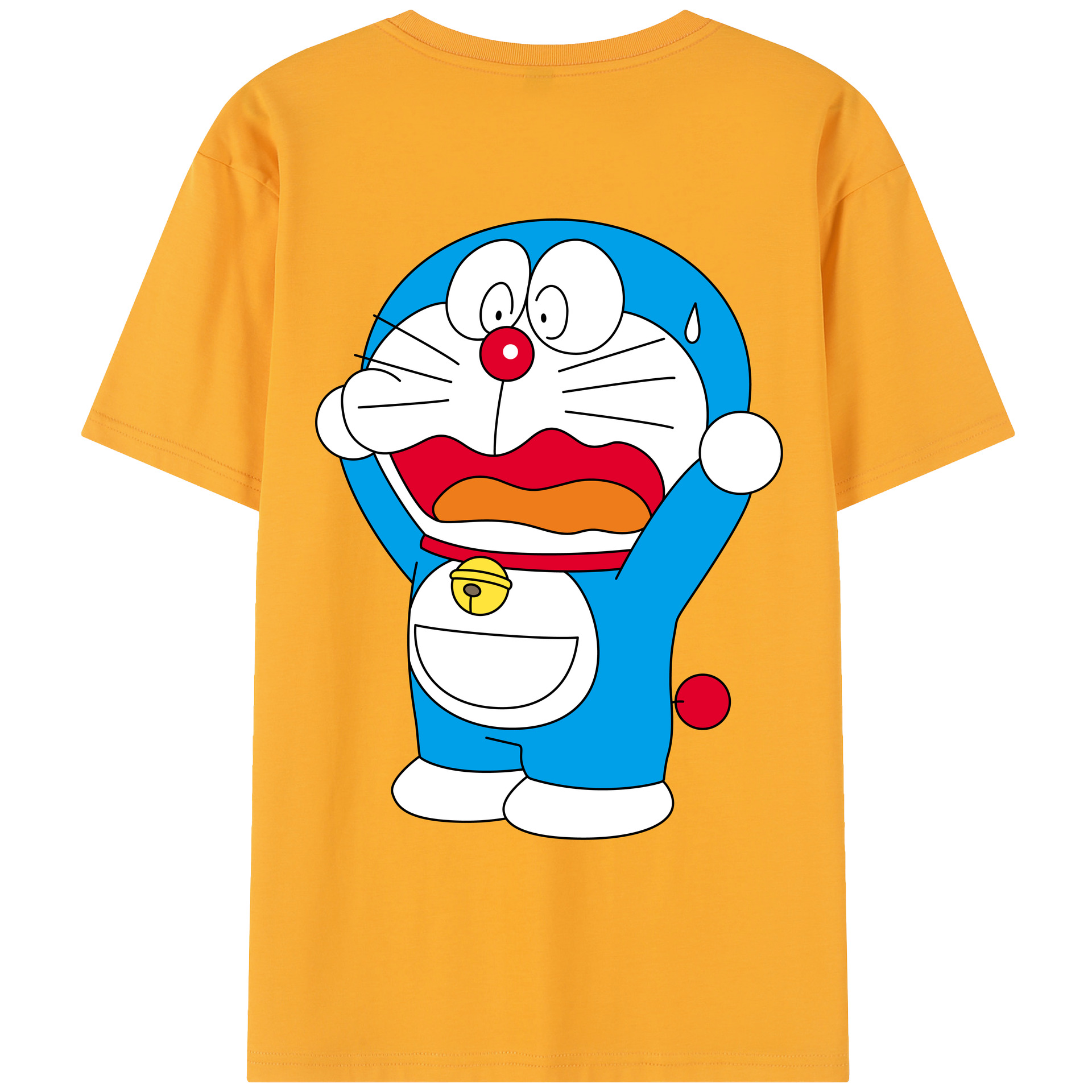 （画像用） ドラえもん Doraemon レディース半袖Tシャツ(バックプリント)