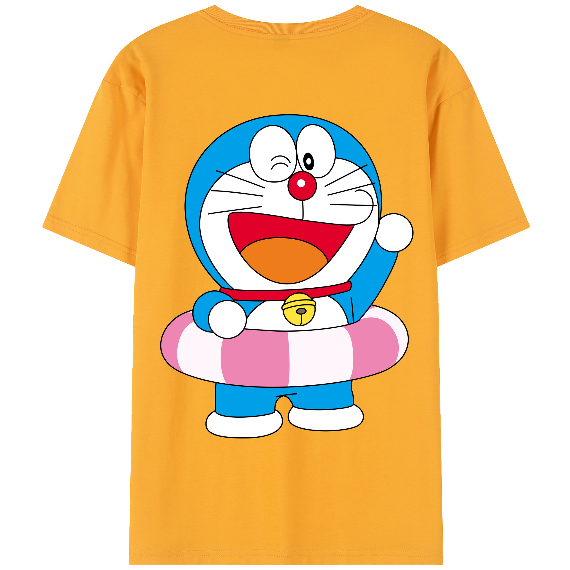 （画像用） ドラえもん Doraemon レディース半袖Tシャツ(バックプリント)
