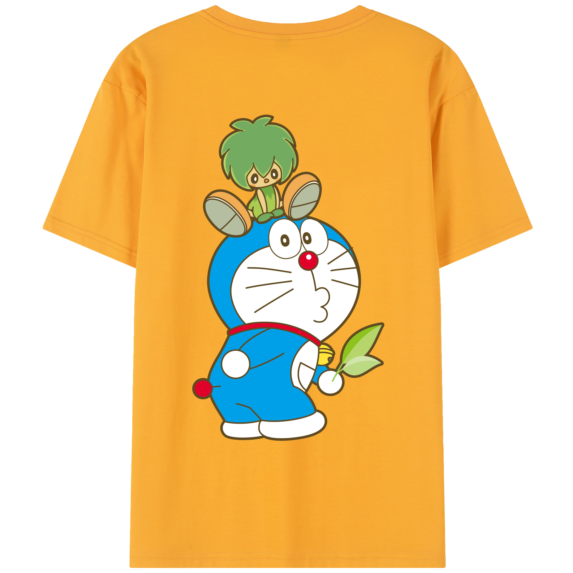 （画像用） ドラえもん Doraemon レディース半袖Tシャツ(バックプリント)