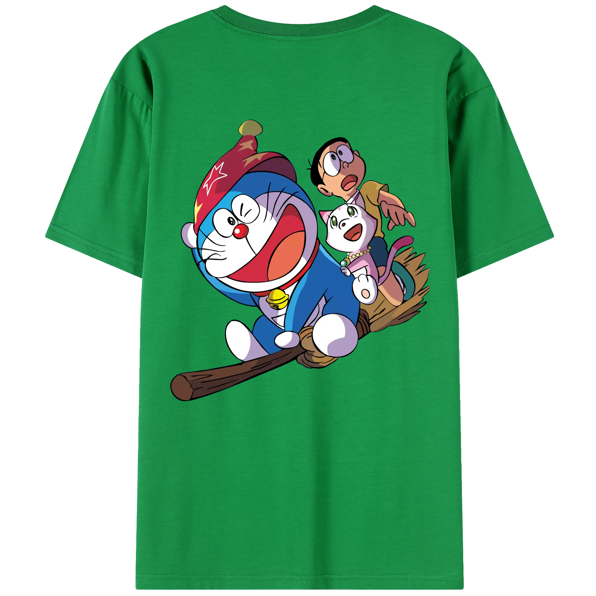 （画像用） ドラえもん Doraemon レディース半袖Tシャツ(バックプリント)