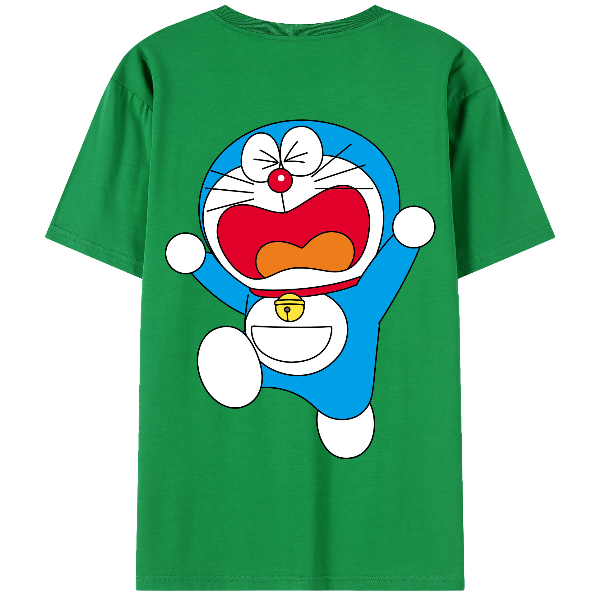 （画像用） ドラえもん Doraemon レディース半袖Tシャツ(バックプリント)
