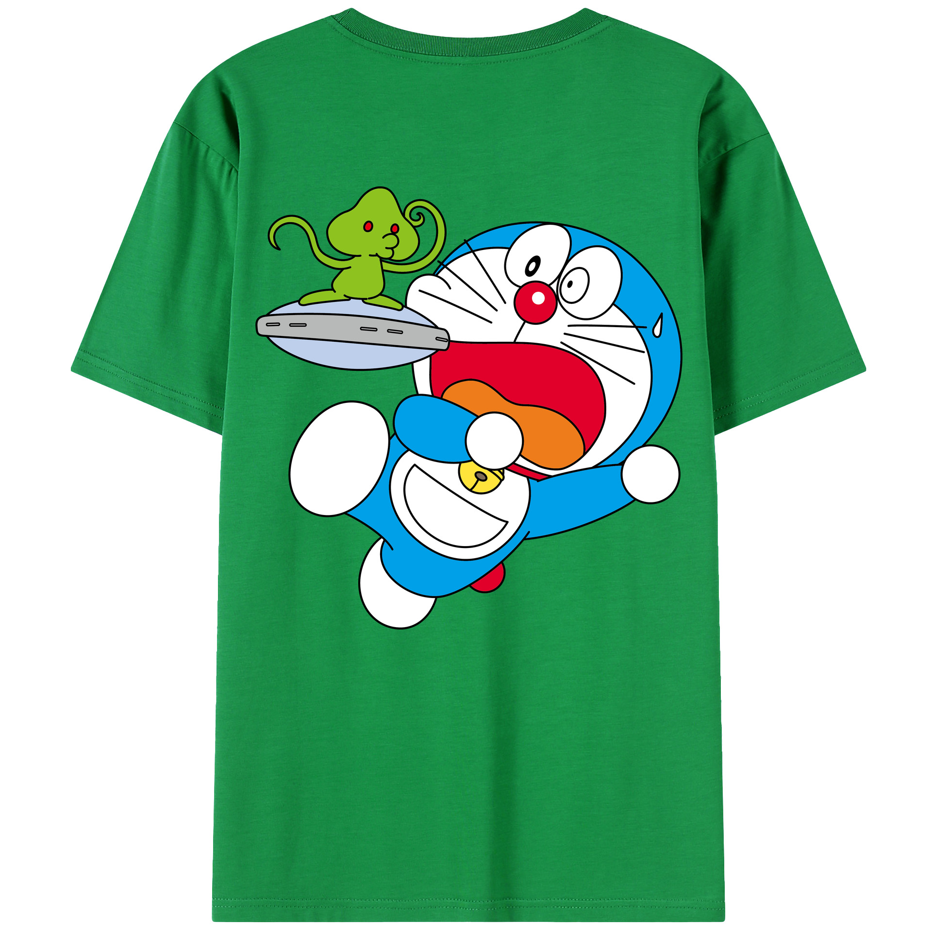 （画像用） ドラえもん Doraemon レディース半袖Tシャツ(バックプリント)