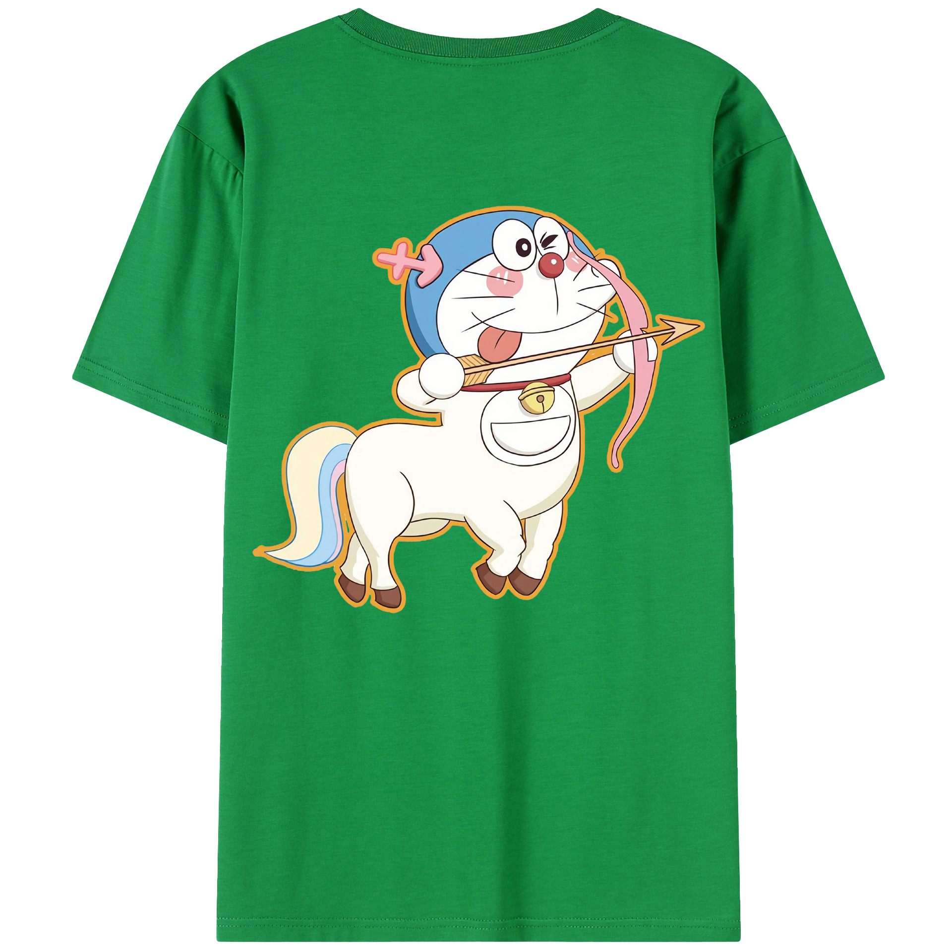 （画像用） ドラえもん Doraemon レディース半袖Tシャツ(バックプリント)