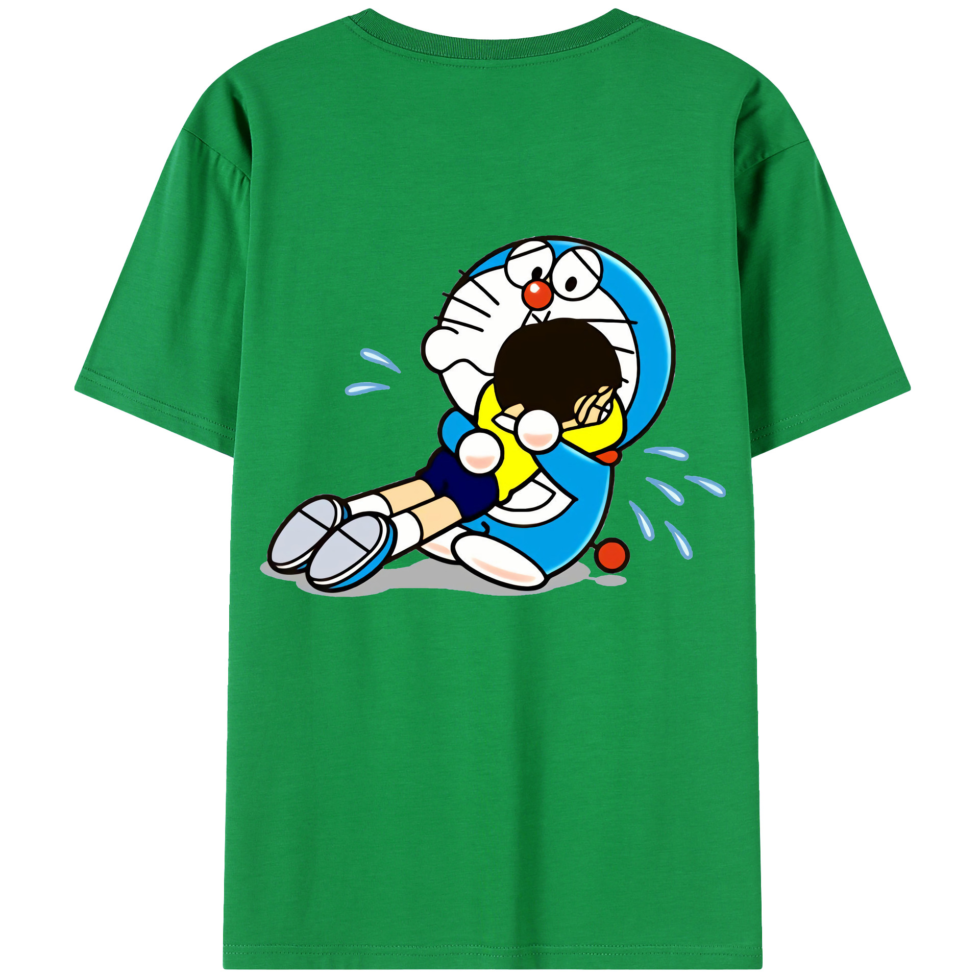 （画像用） ドラえもん Doraemon レディース半袖Tシャツ(バックプリント)