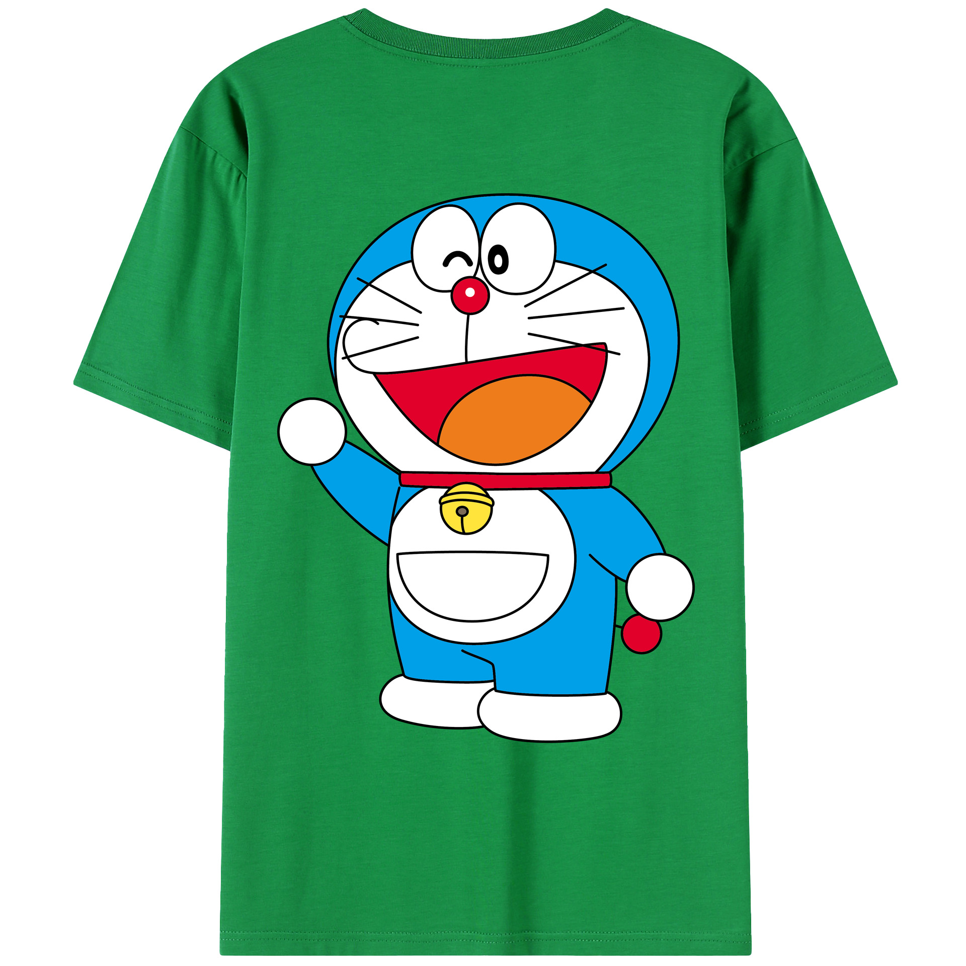 （画像用） ドラえもん Doraemon レディース半袖Tシャツ(バックプリント)