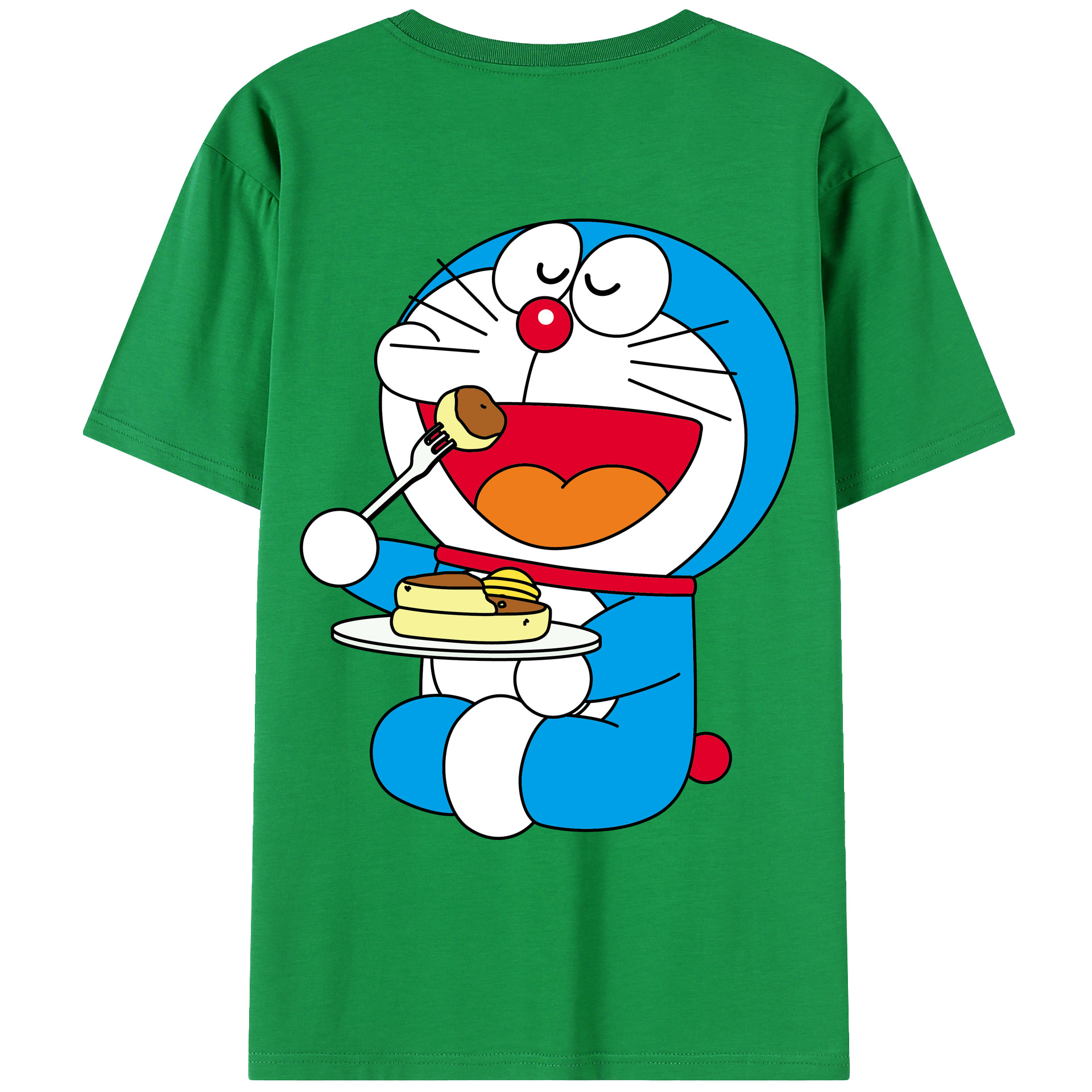 （画像用） ドラえもん Doraemon レディース半袖Tシャツ(バックプリント)