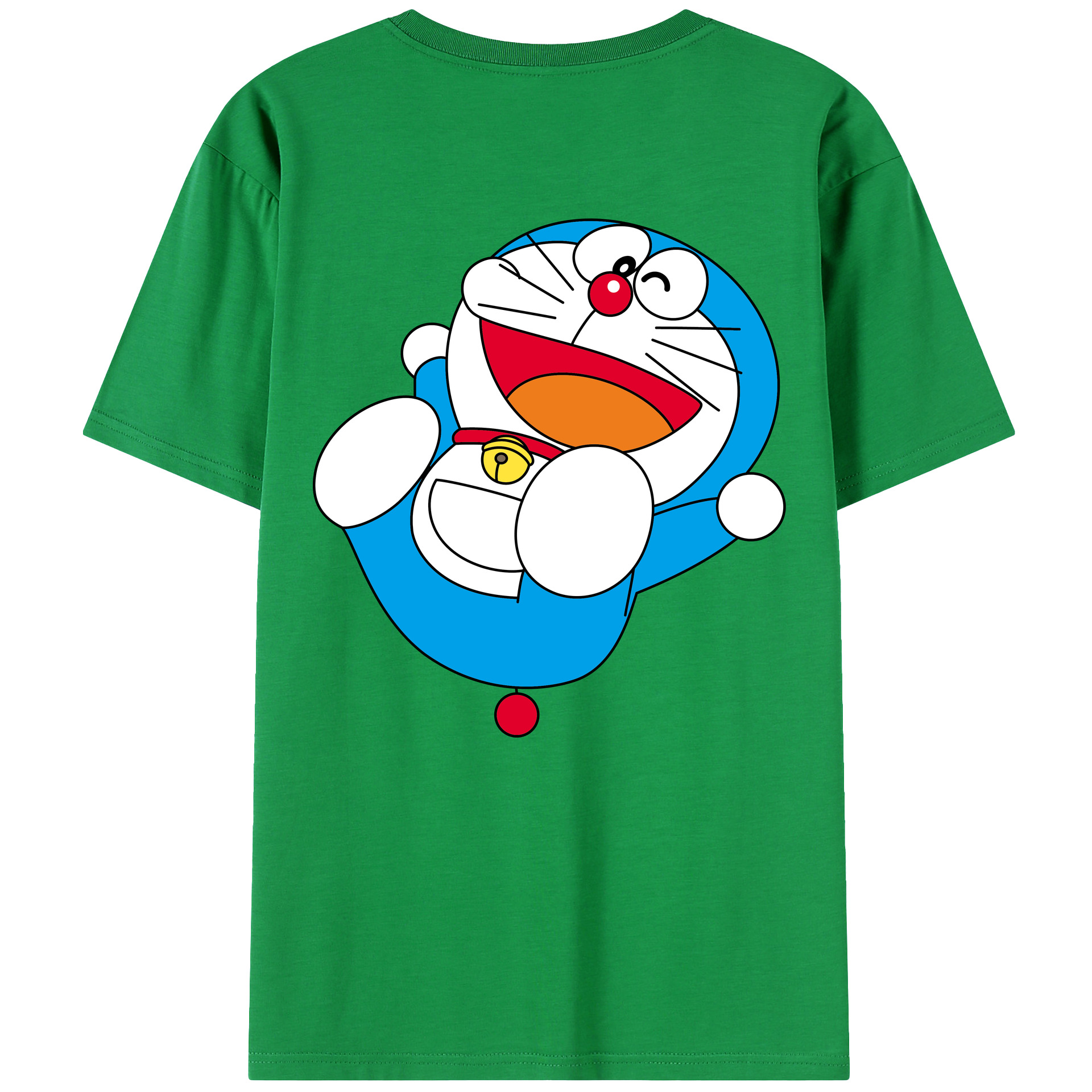 （画像用） ドラえもん Doraemon レディース半袖Tシャツ(バックプリント)