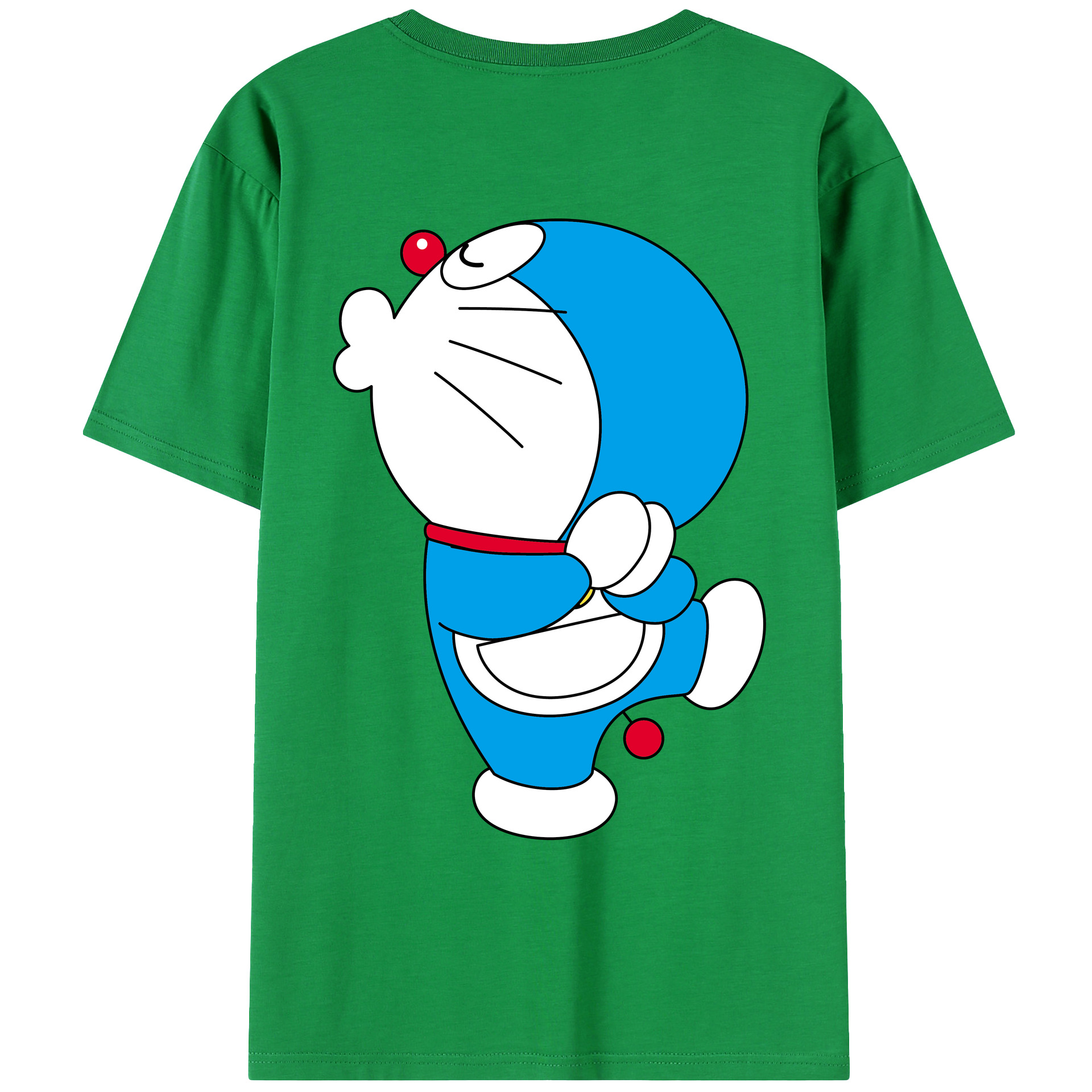 （画像用） ドラえもん Doraemon レディース半袖Tシャツ(バックプリント)