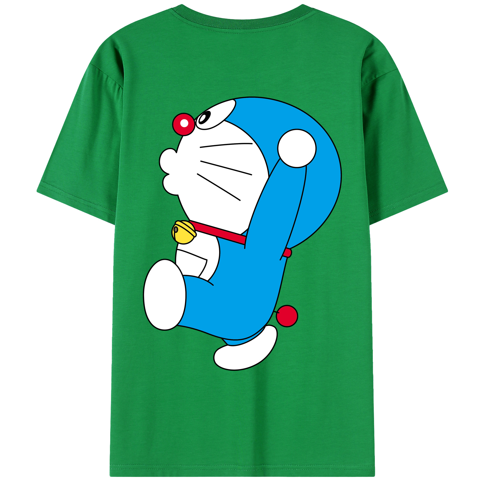 （画像用） ドラえもん Doraemon レディース半袖Tシャツ(バックプリント)
