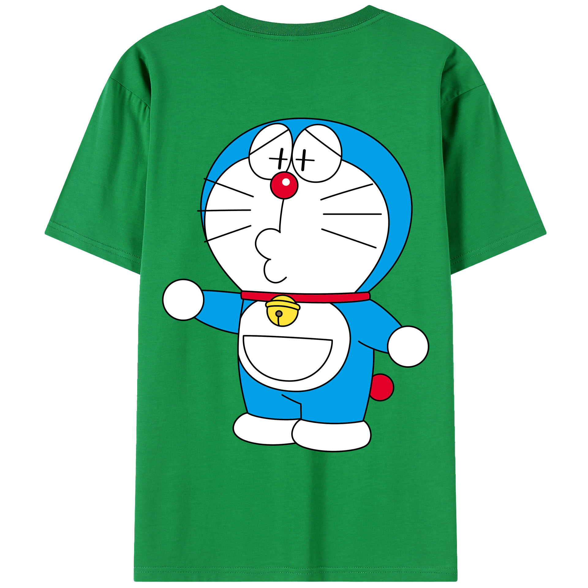 （画像用） ドラえもん Doraemon レディース半袖Tシャツ(バックプリント)