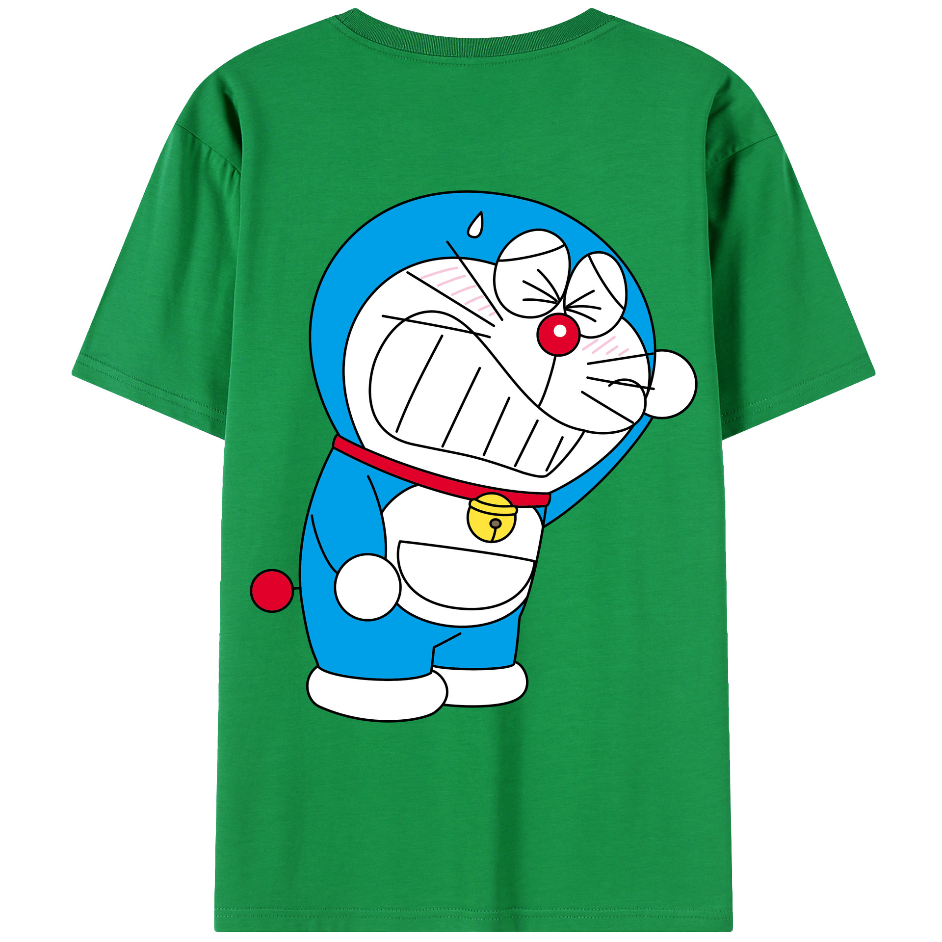 （画像用） ドラえもん Doraemon レディース半袖Tシャツ(バックプリント)