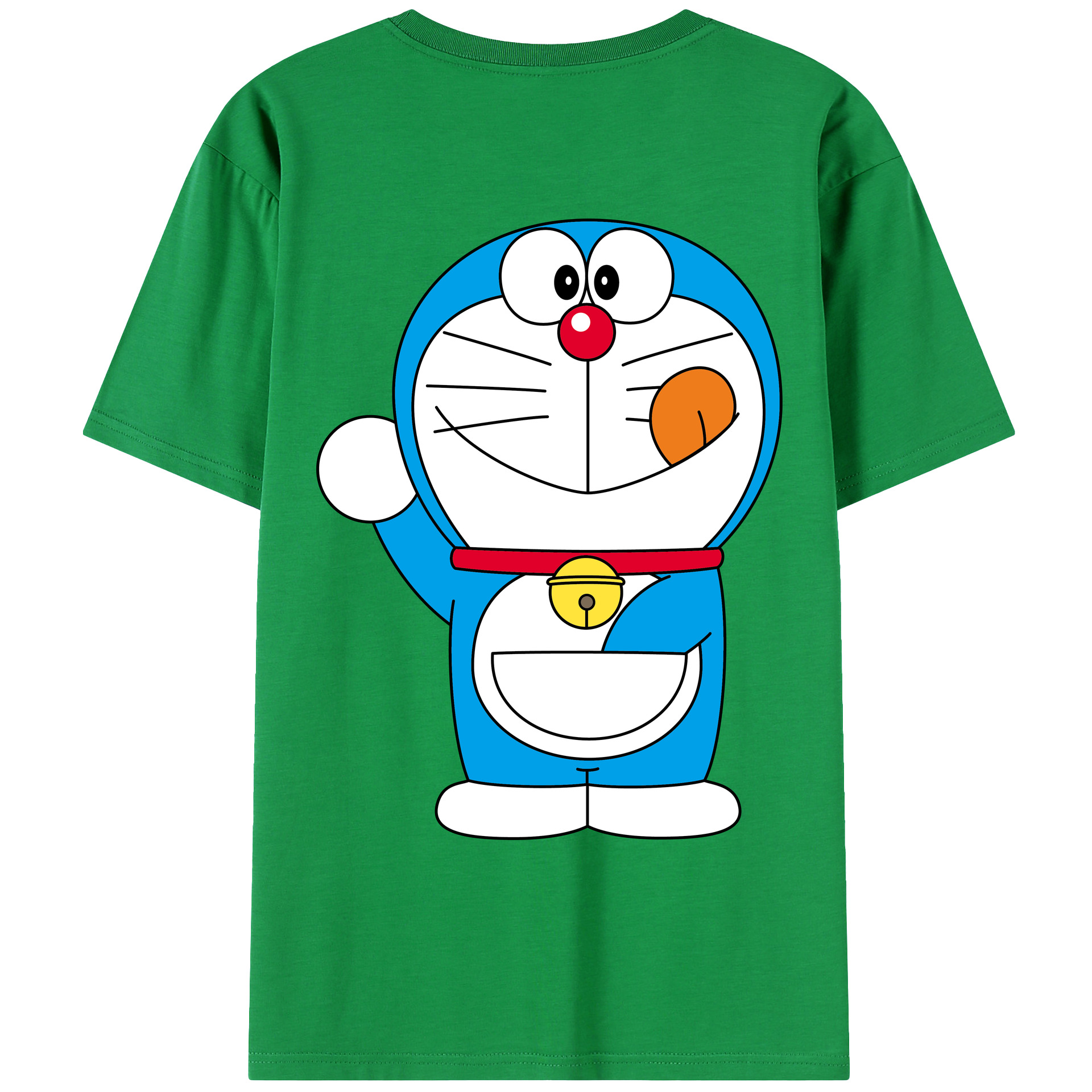 （画像用） ドラえもん Doraemon レディース半袖Tシャツ(バックプリント)