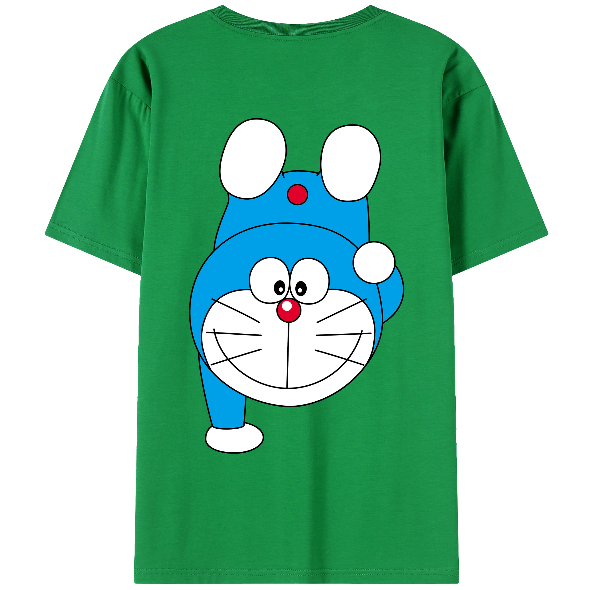（画像用） ドラえもん Doraemon レディース半袖Tシャツ(バックプリント)