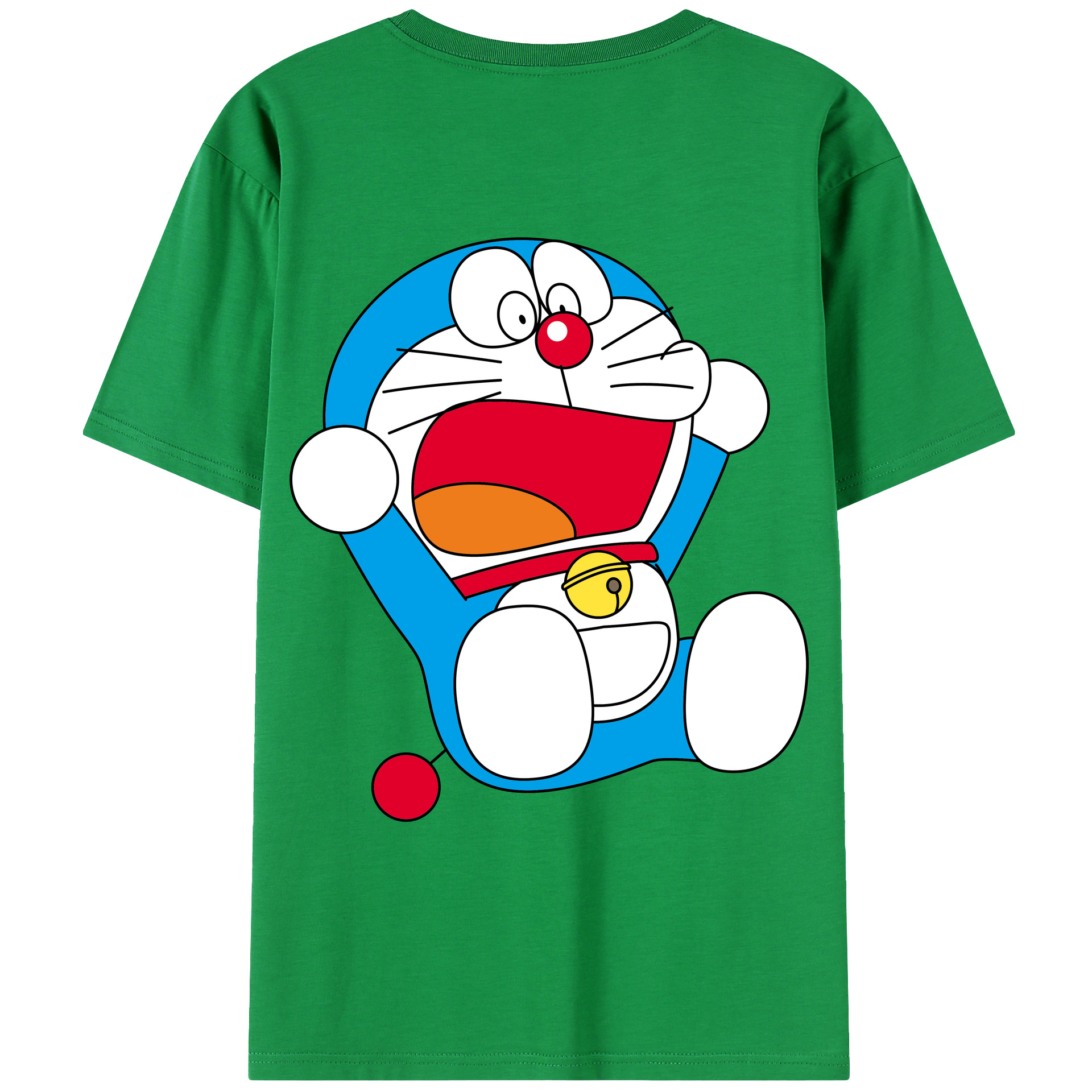 （画像用） ドラえもん Doraemon レディース半袖Tシャツ(バックプリント)