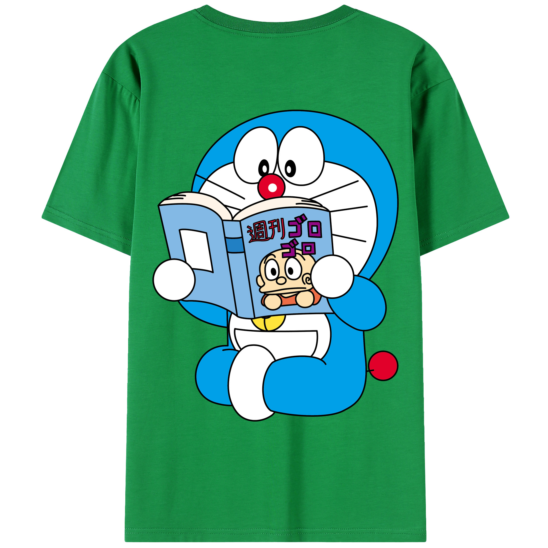 （画像用） ドラえもん Doraemon レディース半袖Tシャツ(バックプリント)