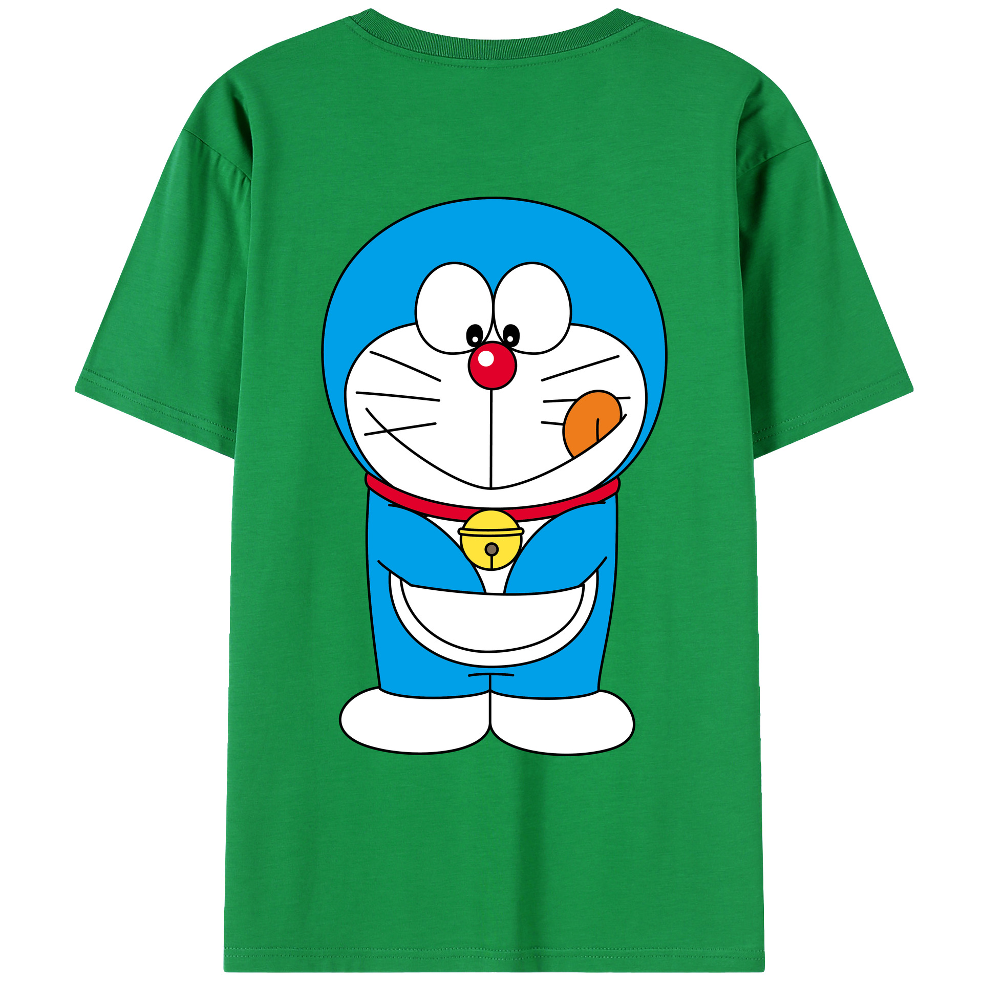 （画像用） ドラえもん Doraemon レディース半袖Tシャツ(バックプリント)