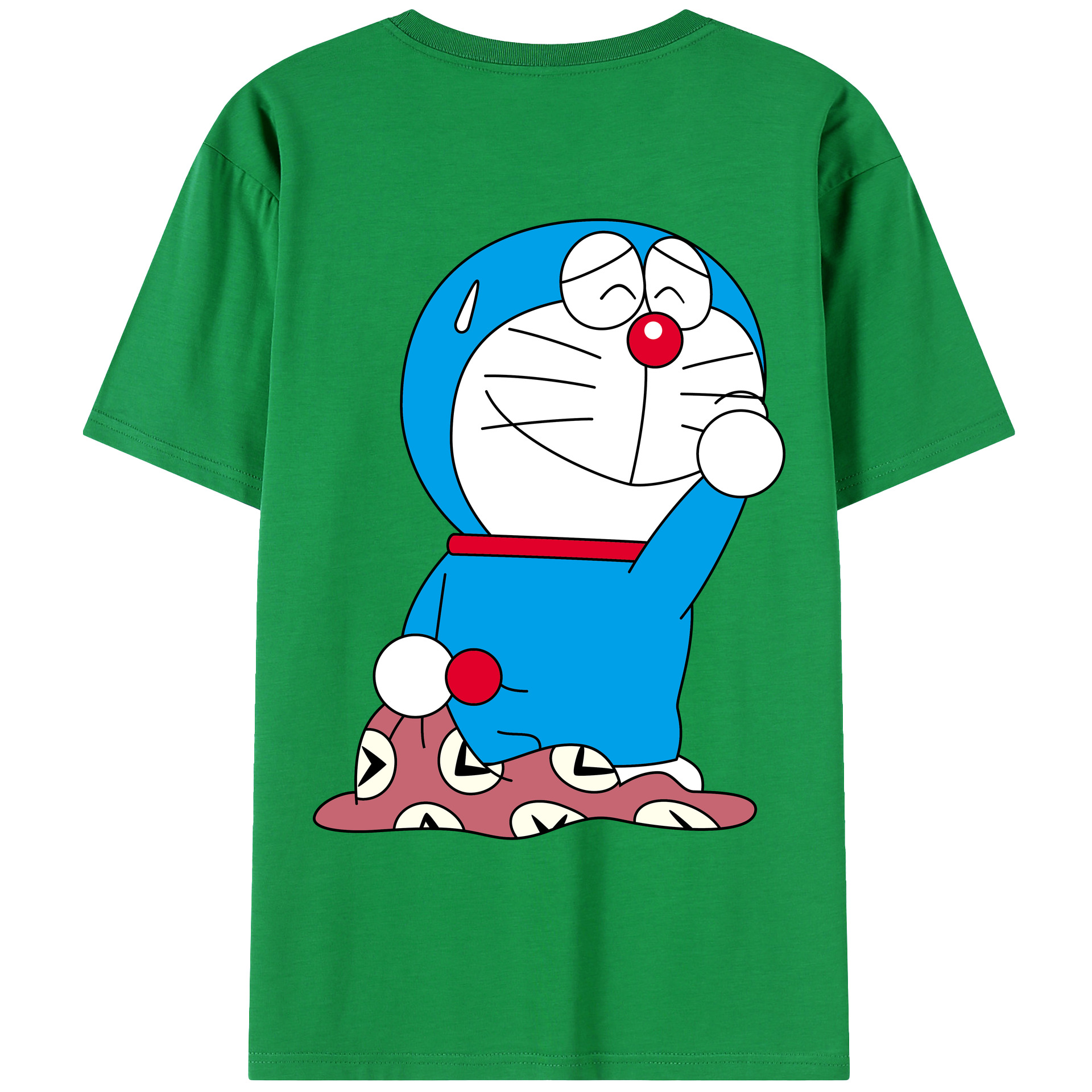 （画像用） ドラえもん Doraemon レディース半袖Tシャツ(バックプリント)
