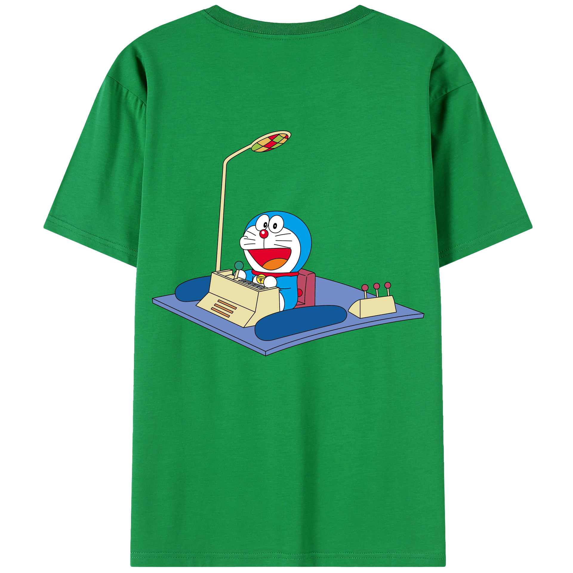 （画像用） ドラえもん Doraemon レディース半袖Tシャツ(バックプリント)