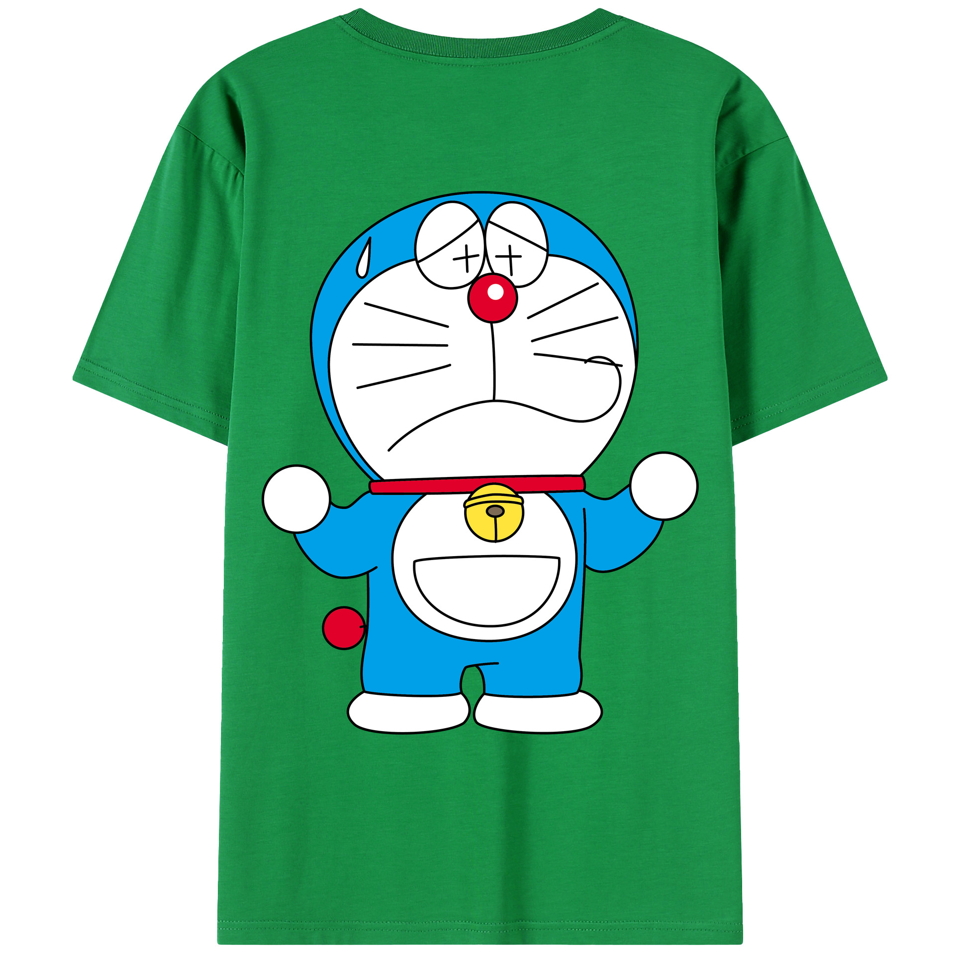 （画像用） ドラえもん Doraemon レディース半袖Tシャツ(バックプリント)