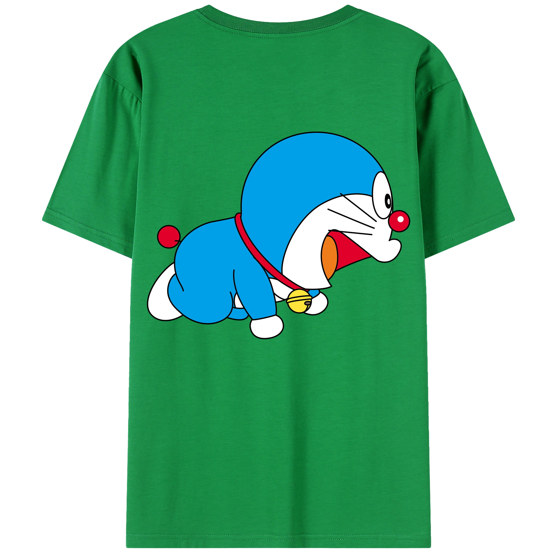（画像用） ドラえもん Doraemon レディース半袖Tシャツ(バックプリント)