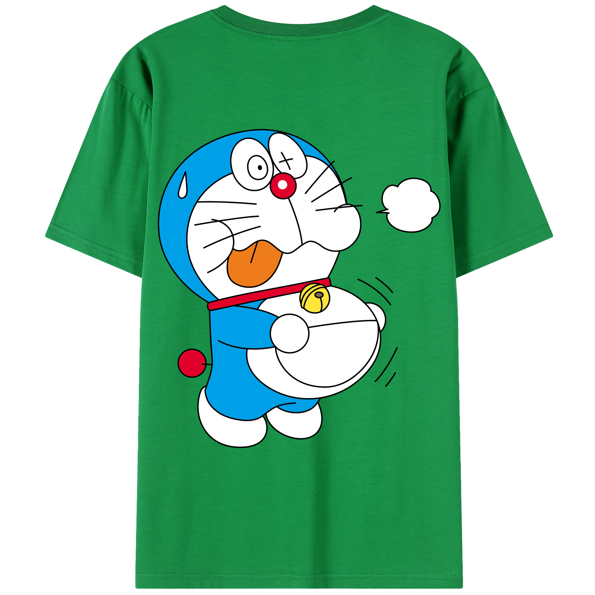 （画像用） ドラえもん Doraemon レディース半袖Tシャツ(バックプリント)