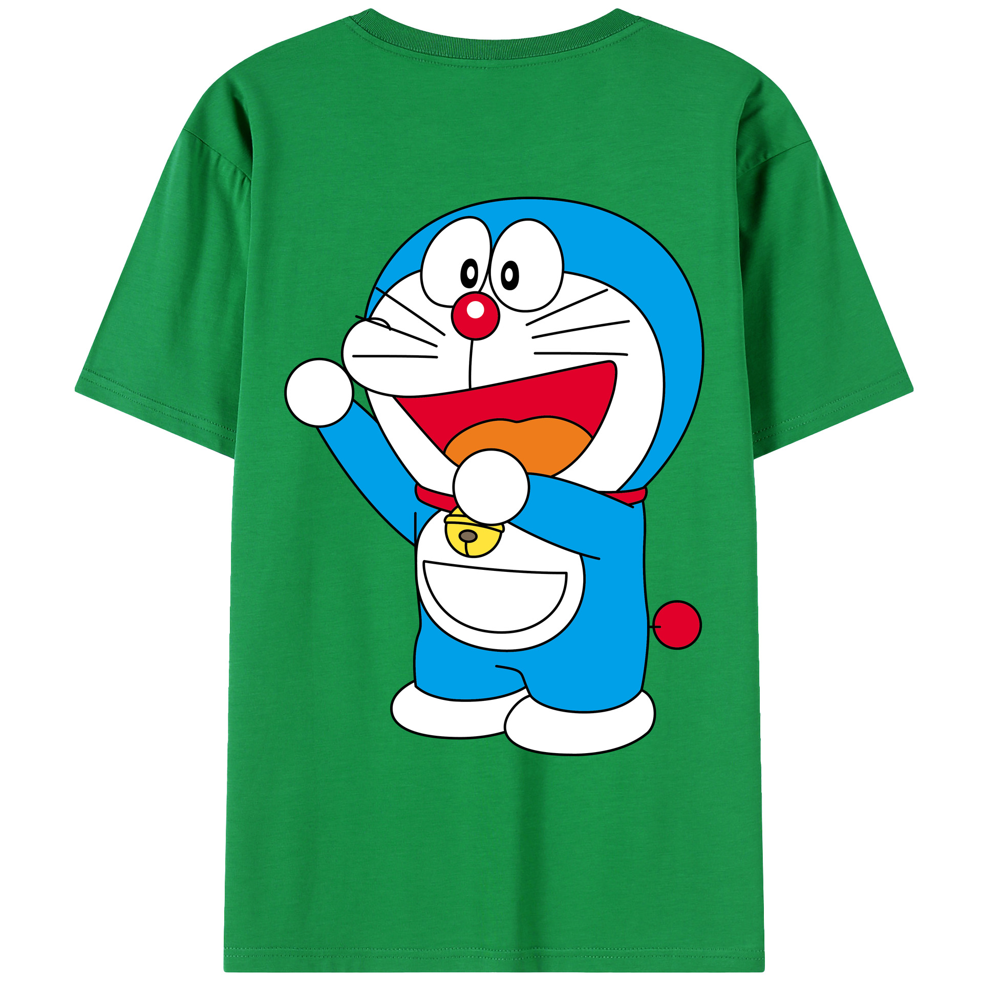 （画像用） ドラえもん Doraemon レディース半袖Tシャツ(バックプリント)