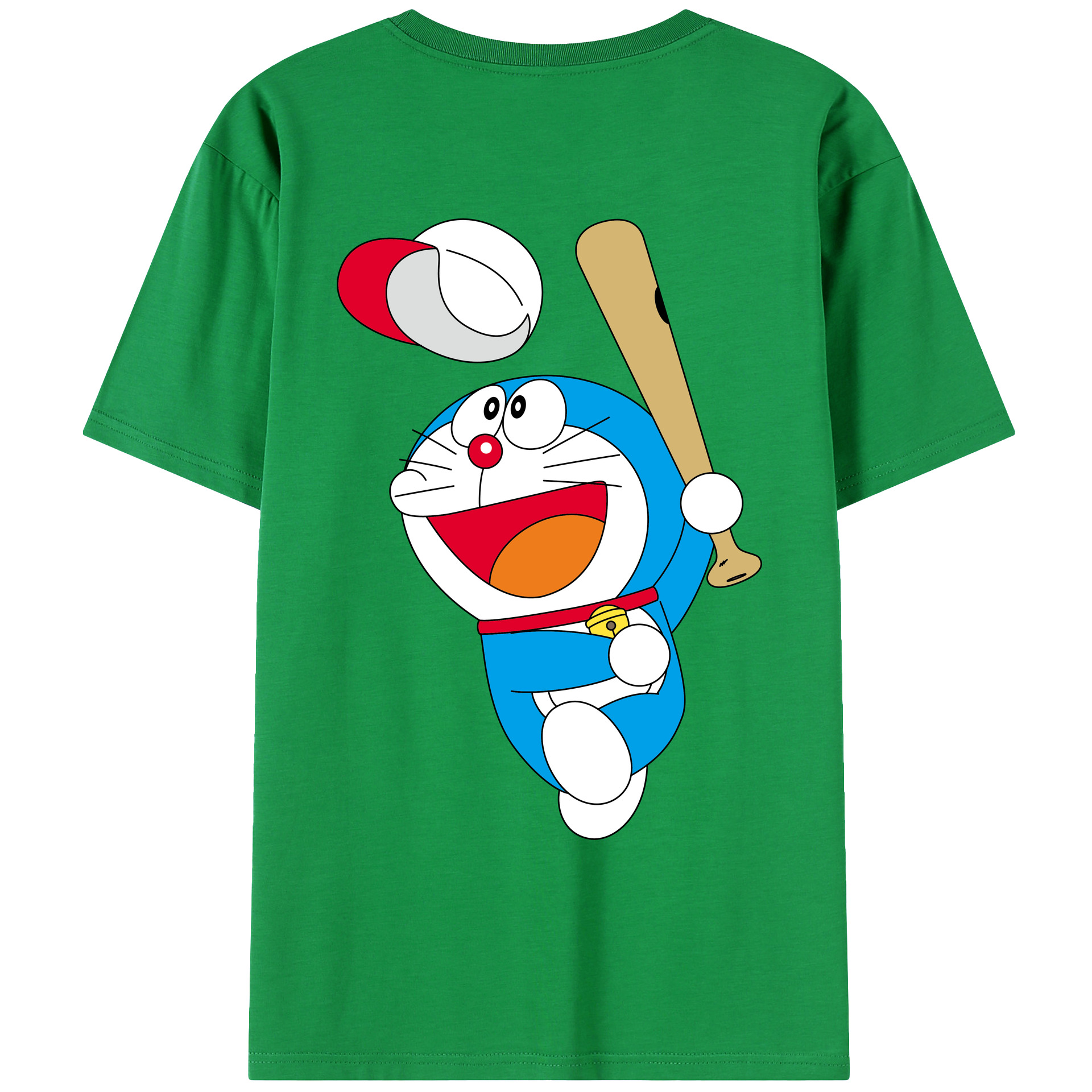 （画像用） ドラえもん Doraemon レディース半袖Tシャツ(バックプリント)