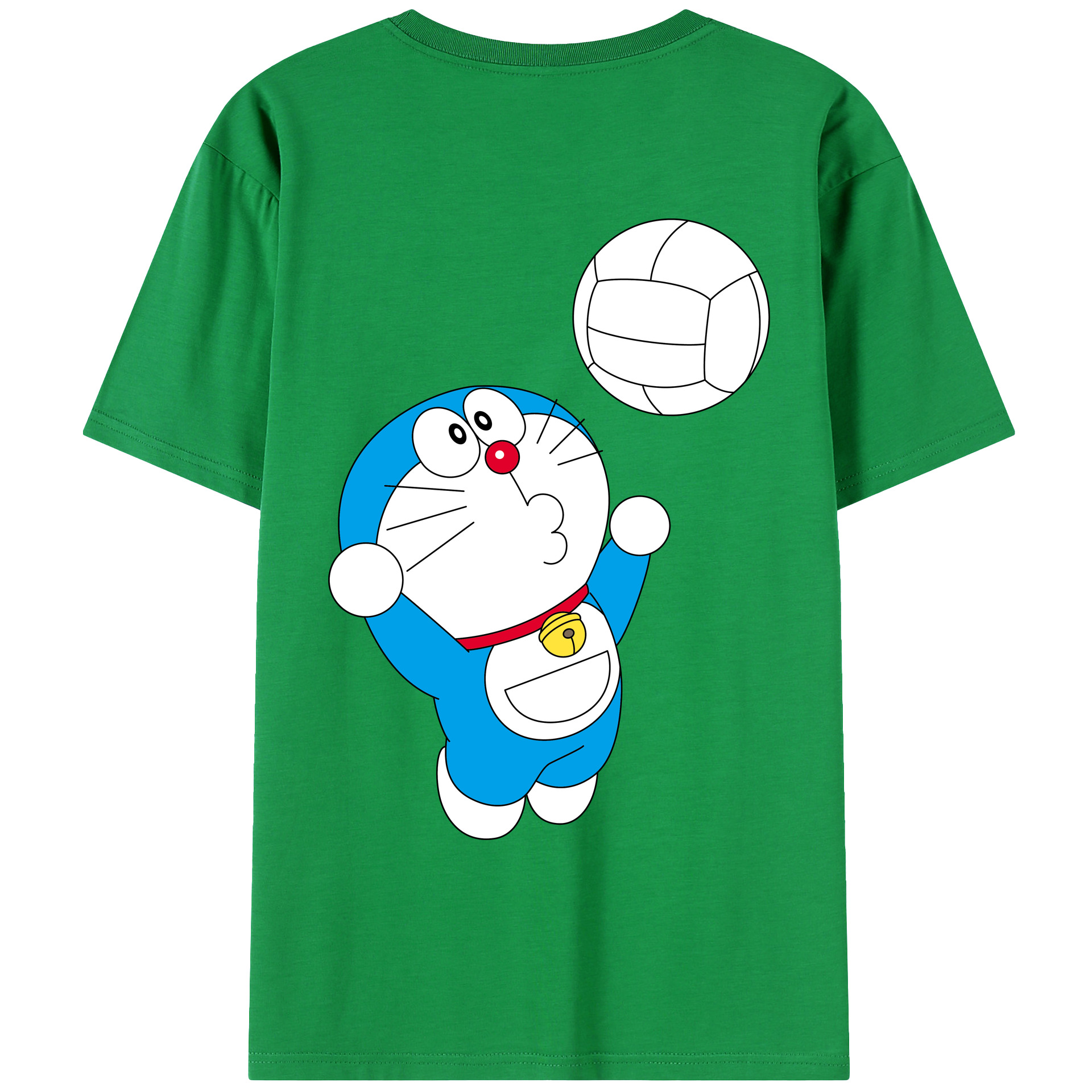 （画像用） ドラえもん Doraemon レディース半袖Tシャツ(バックプリント)