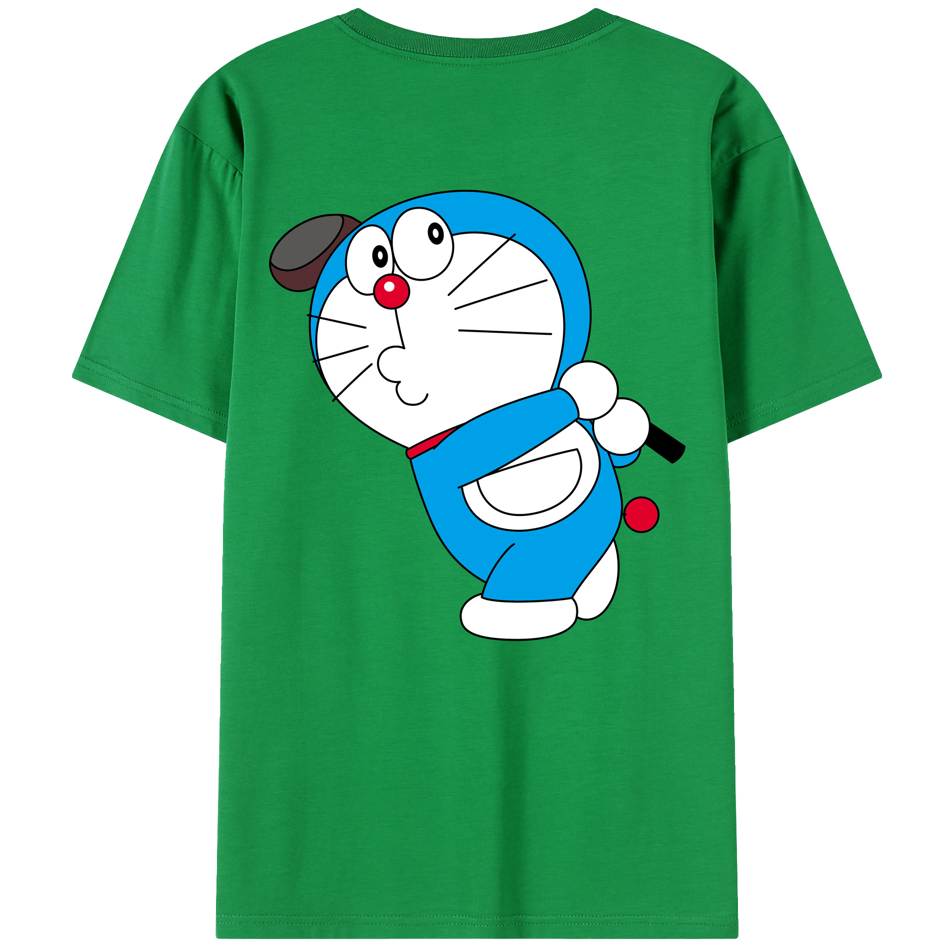 （画像用） ドラえもん Doraemon レディース半袖Tシャツ(バックプリント)