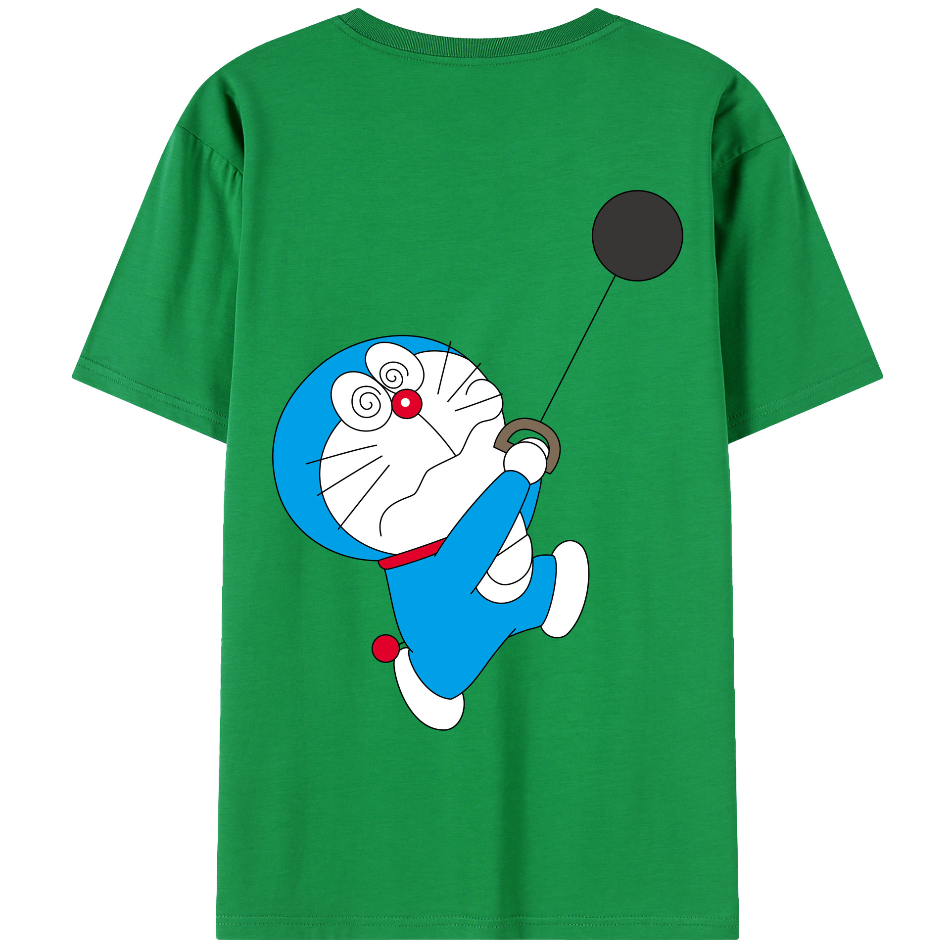 （画像用） ドラえもん Doraemon レディース半袖Tシャツ(バックプリント)