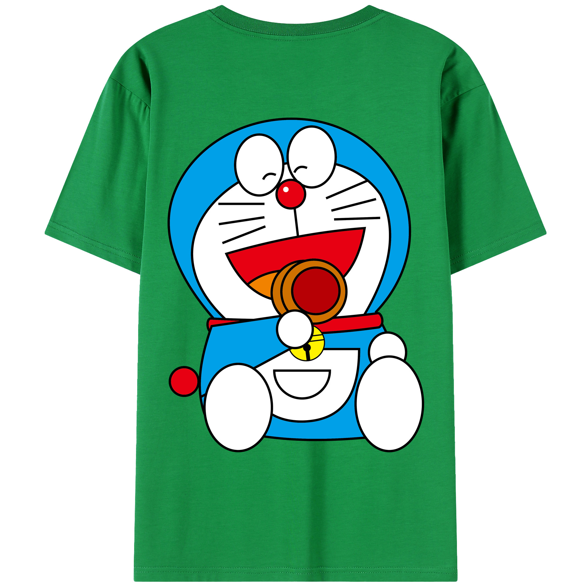 （画像用） ドラえもん Doraemon レディース半袖Tシャツ(バックプリント)