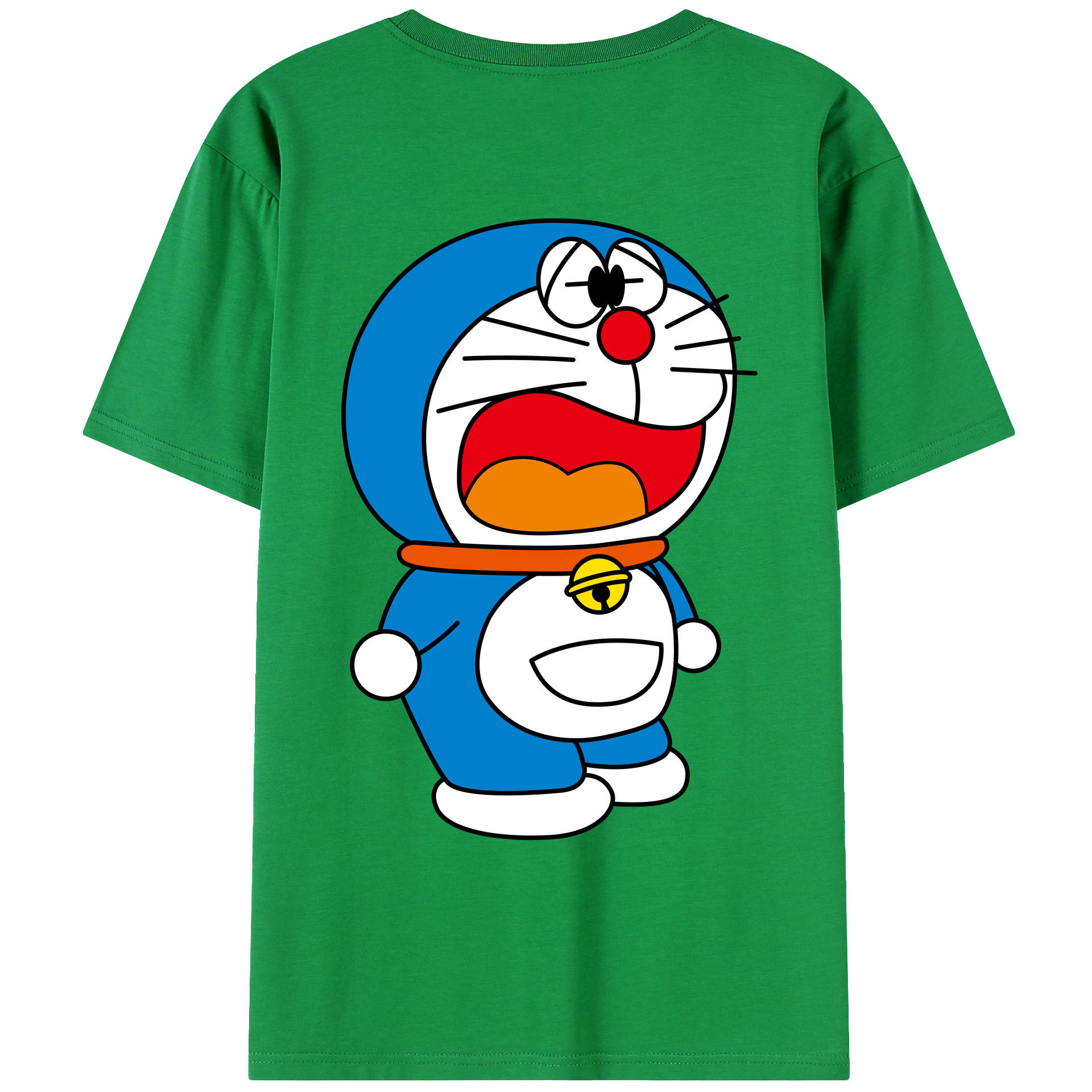 （画像用） ドラえもん Doraemon レディース半袖Tシャツ(バックプリント)