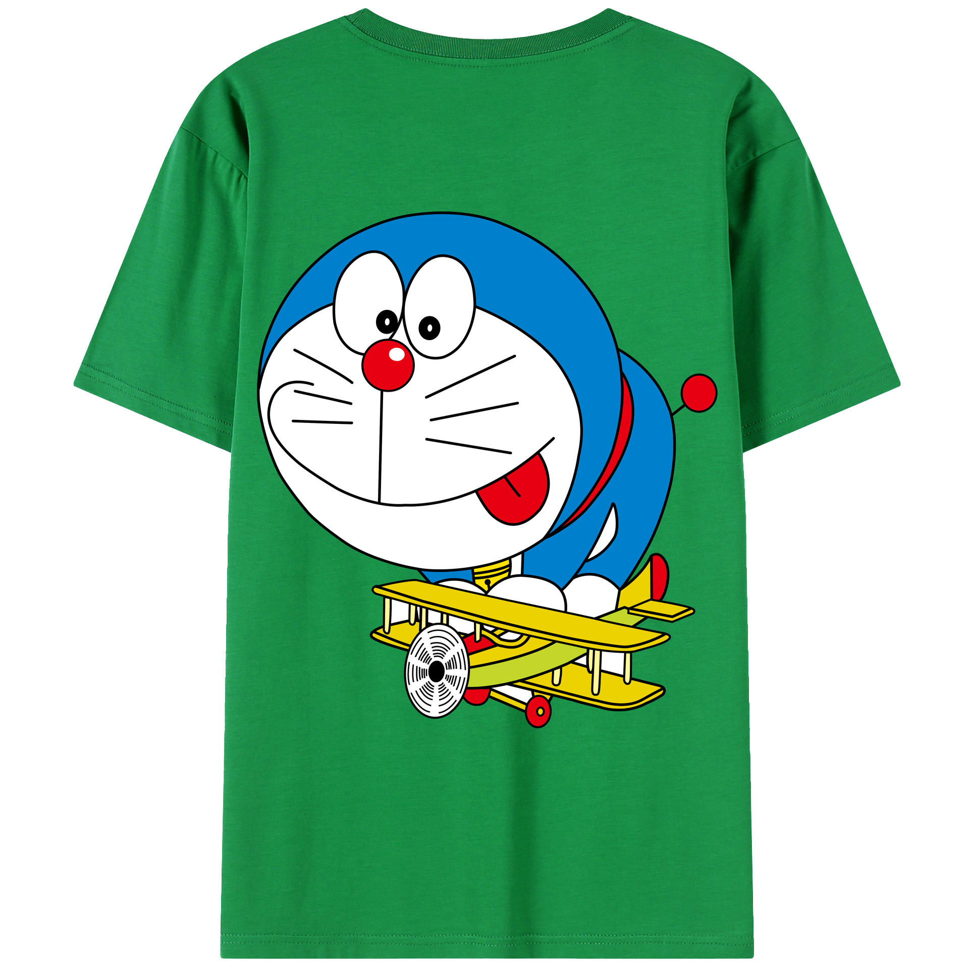 （画像用） ドラえもん Doraemon レディース半袖Tシャツ(バックプリント)