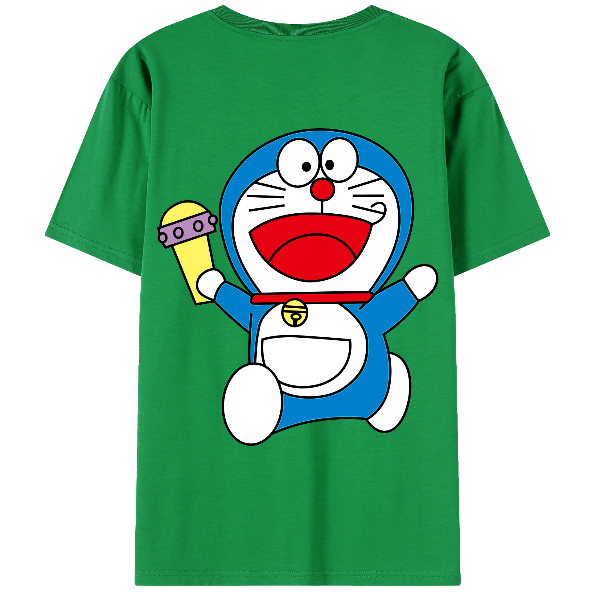 （画像用） ドラえもん Doraemon レディース半袖Tシャツ(バックプリント)