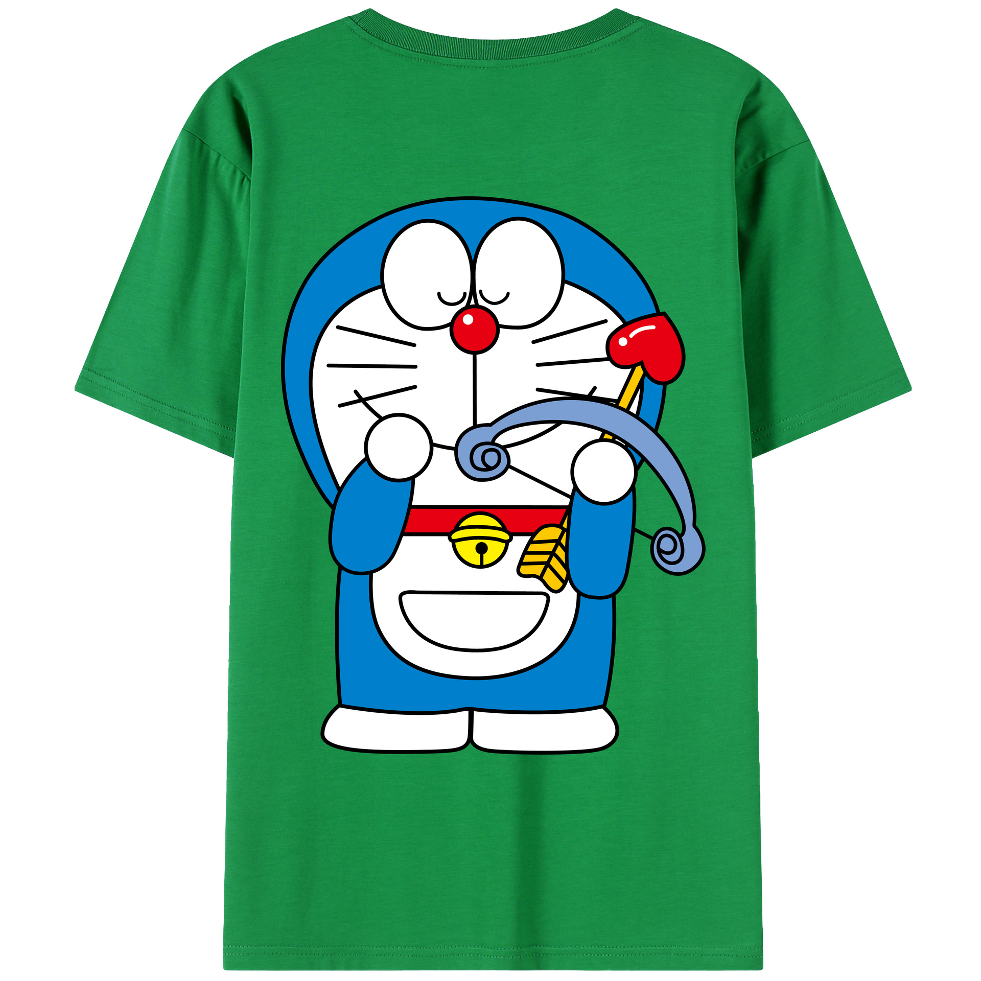 （画像用） ドラえもん Doraemon レディース半袖Tシャツ(バックプリント)