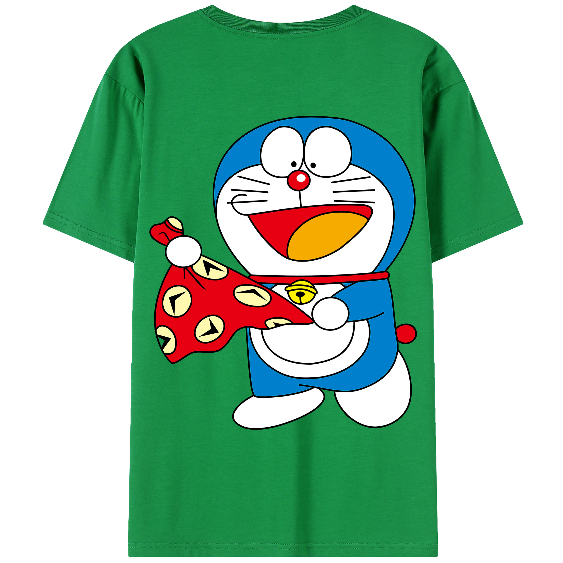 （画像用） ドラえもん Doraemon レディース半袖Tシャツ(バックプリント)