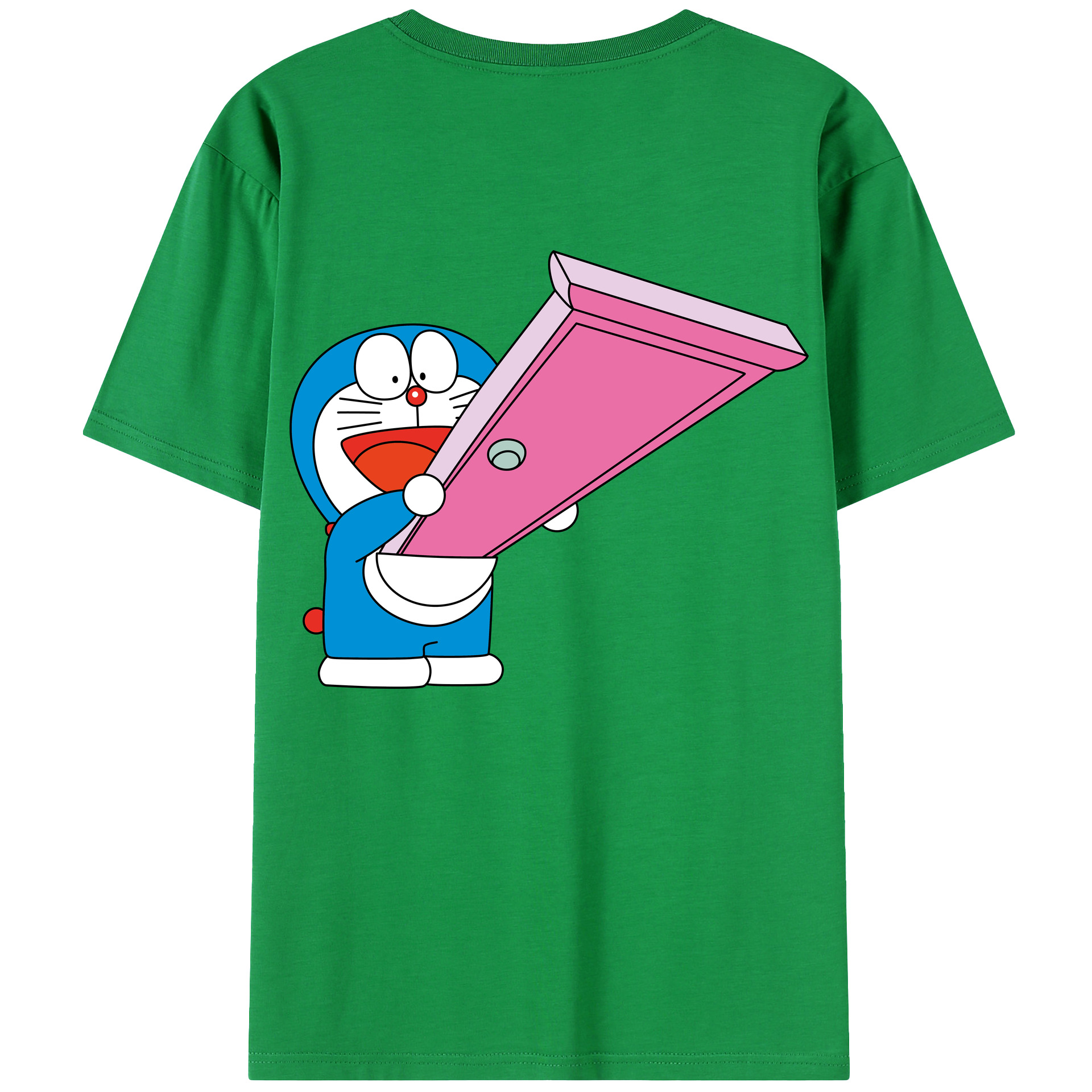 （画像用） ドラえもん Doraemon レディース半袖Tシャツ(バックプリント)