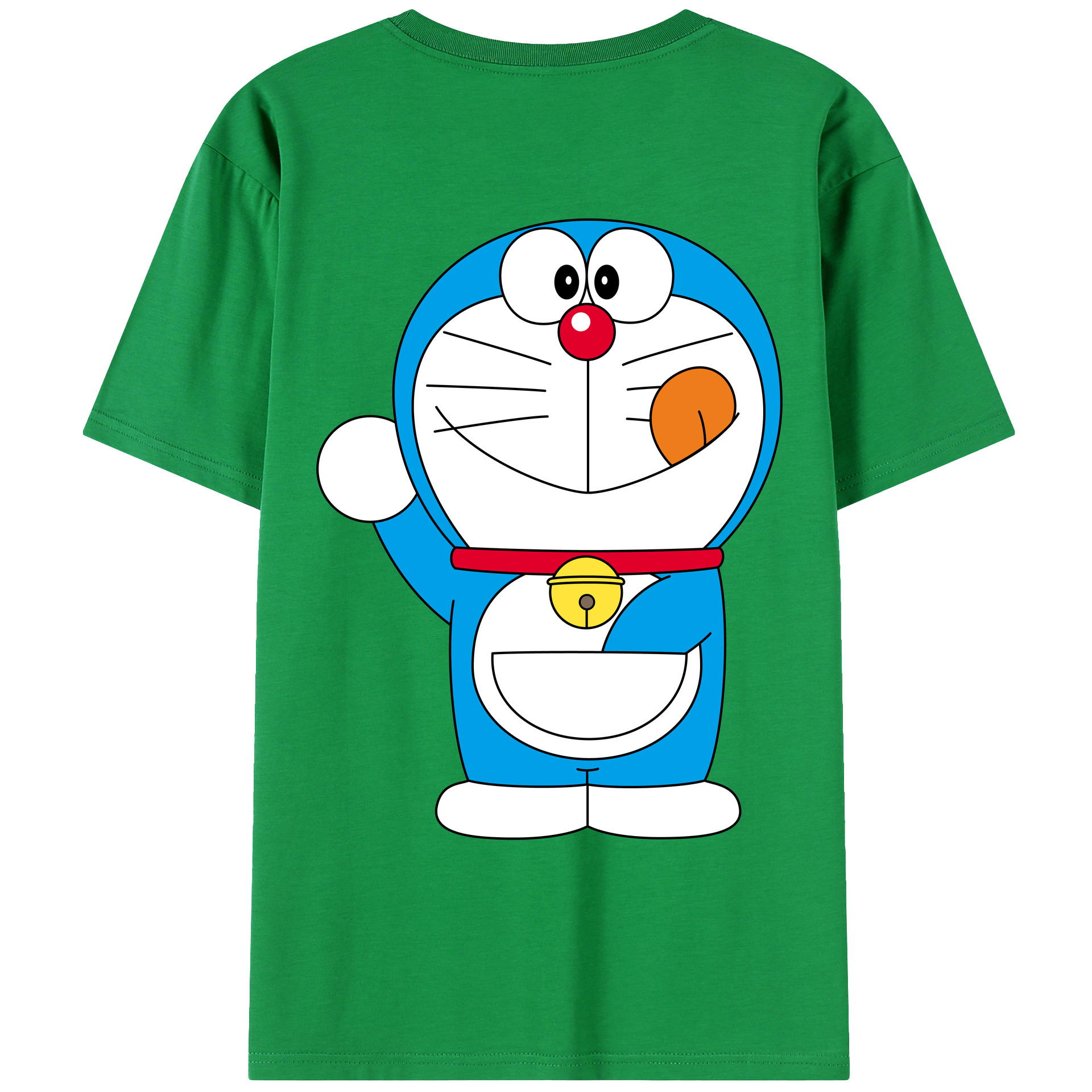 （画像用） ドラえもん Doraemon レディース半袖Tシャツ(バックプリント)
