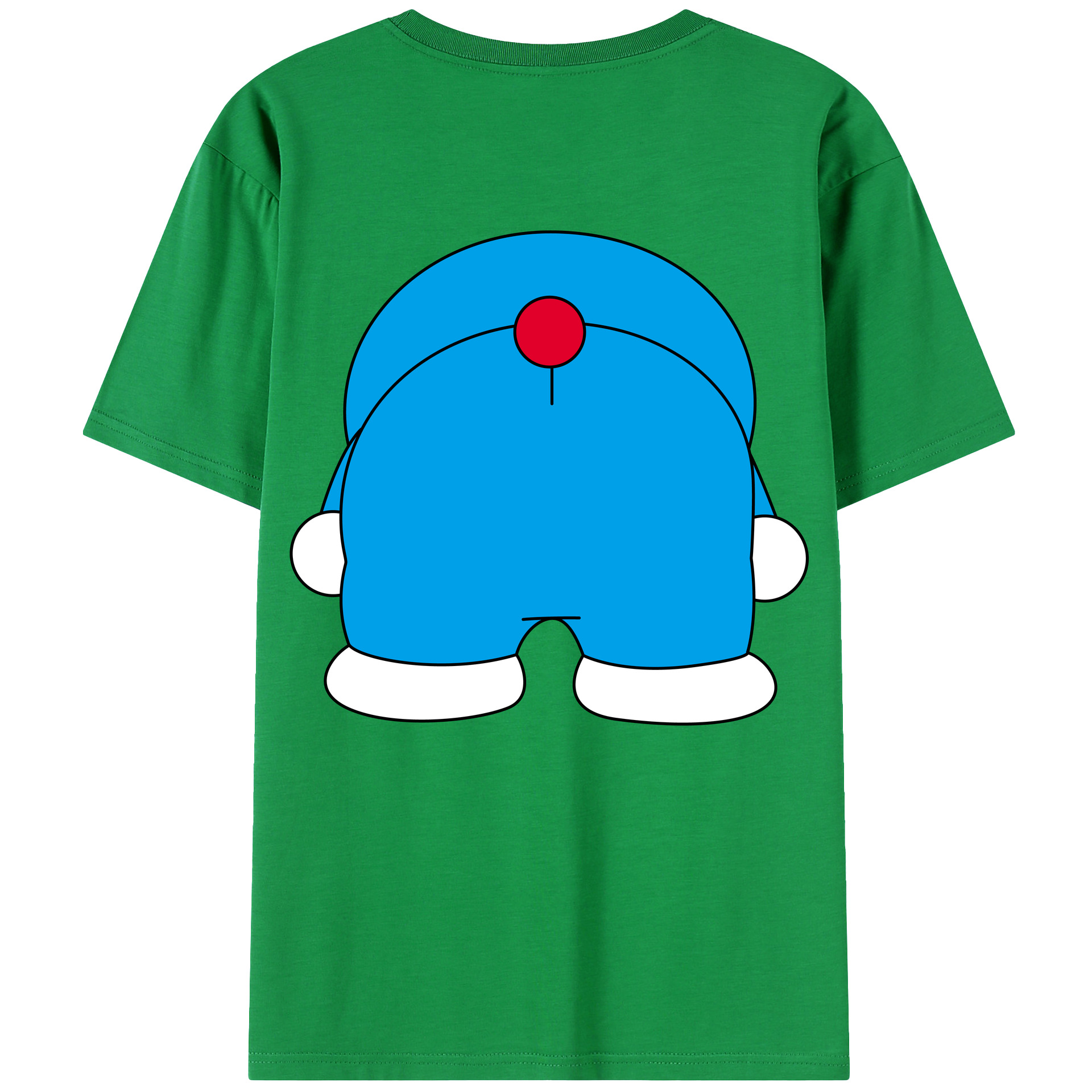 （画像用） ドラえもん Doraemon レディース半袖Tシャツ(バックプリント)