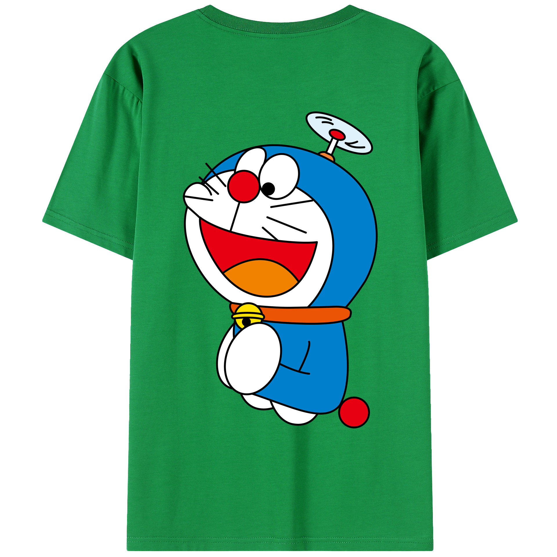 （画像用） ドラえもん Doraemon レディース半袖Tシャツ(バックプリント)