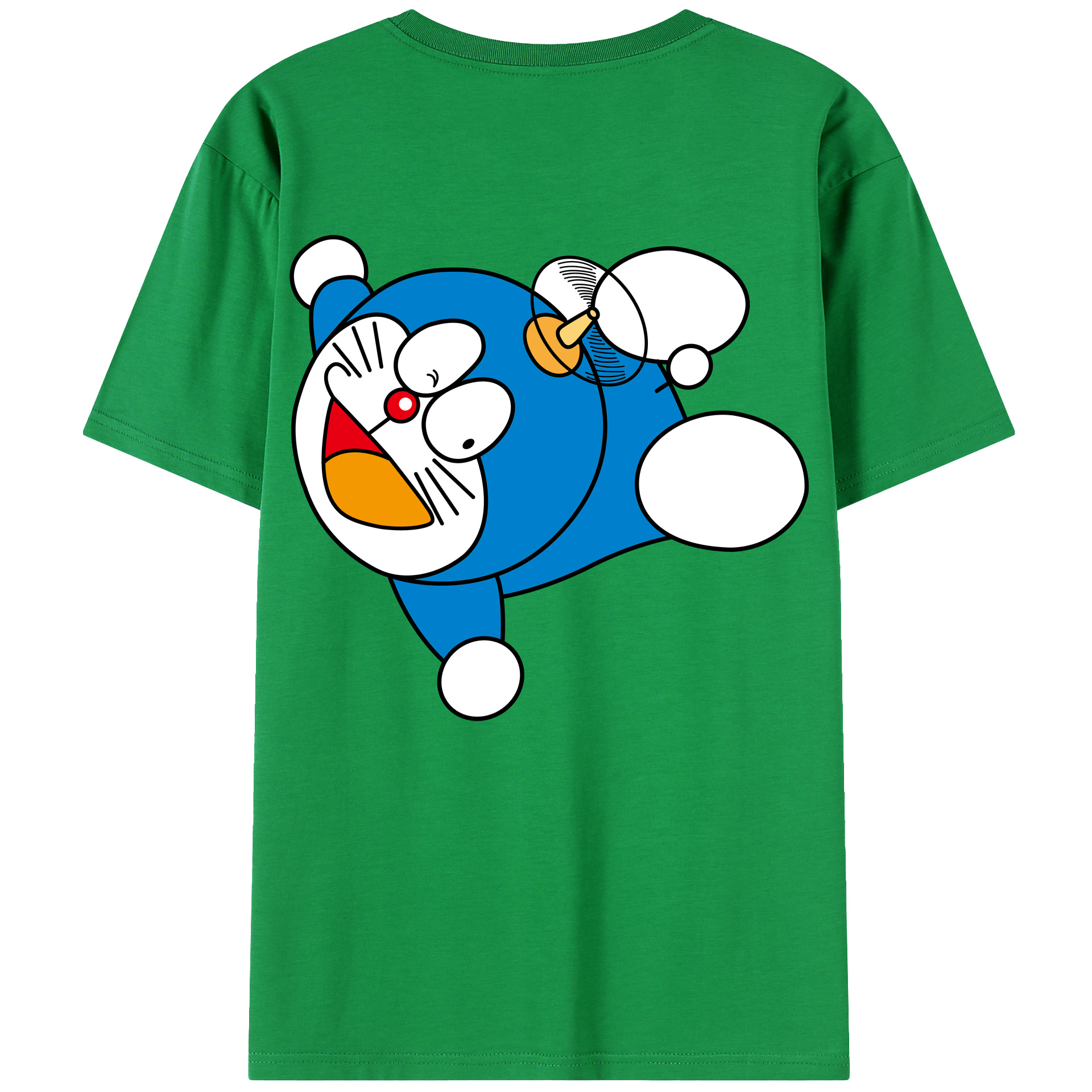 （画像用） ドラえもん Doraemon レディース半袖Tシャツ(バックプリント)